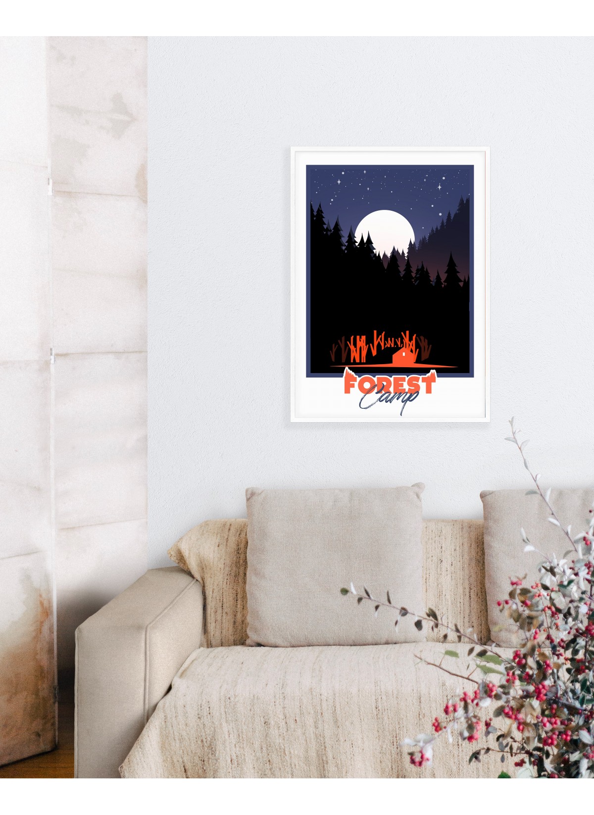 Affiche Forest Camp