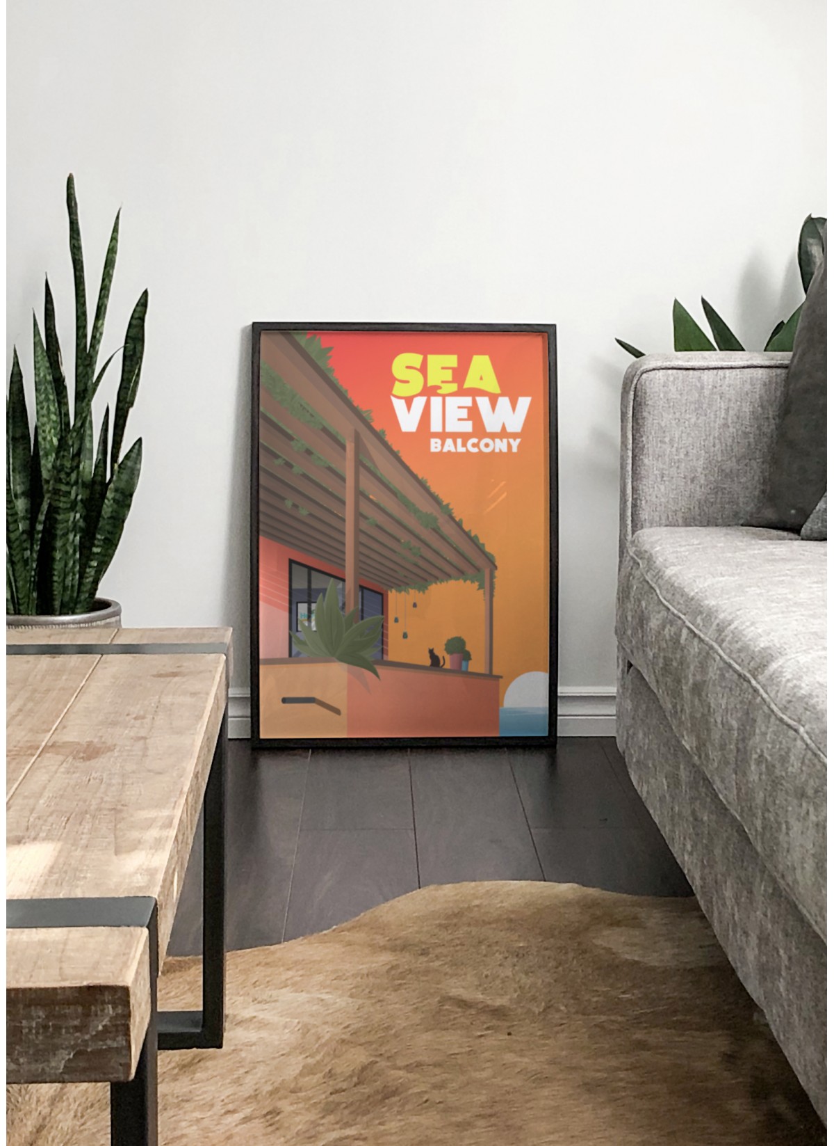 Affiche Sea View Balcony