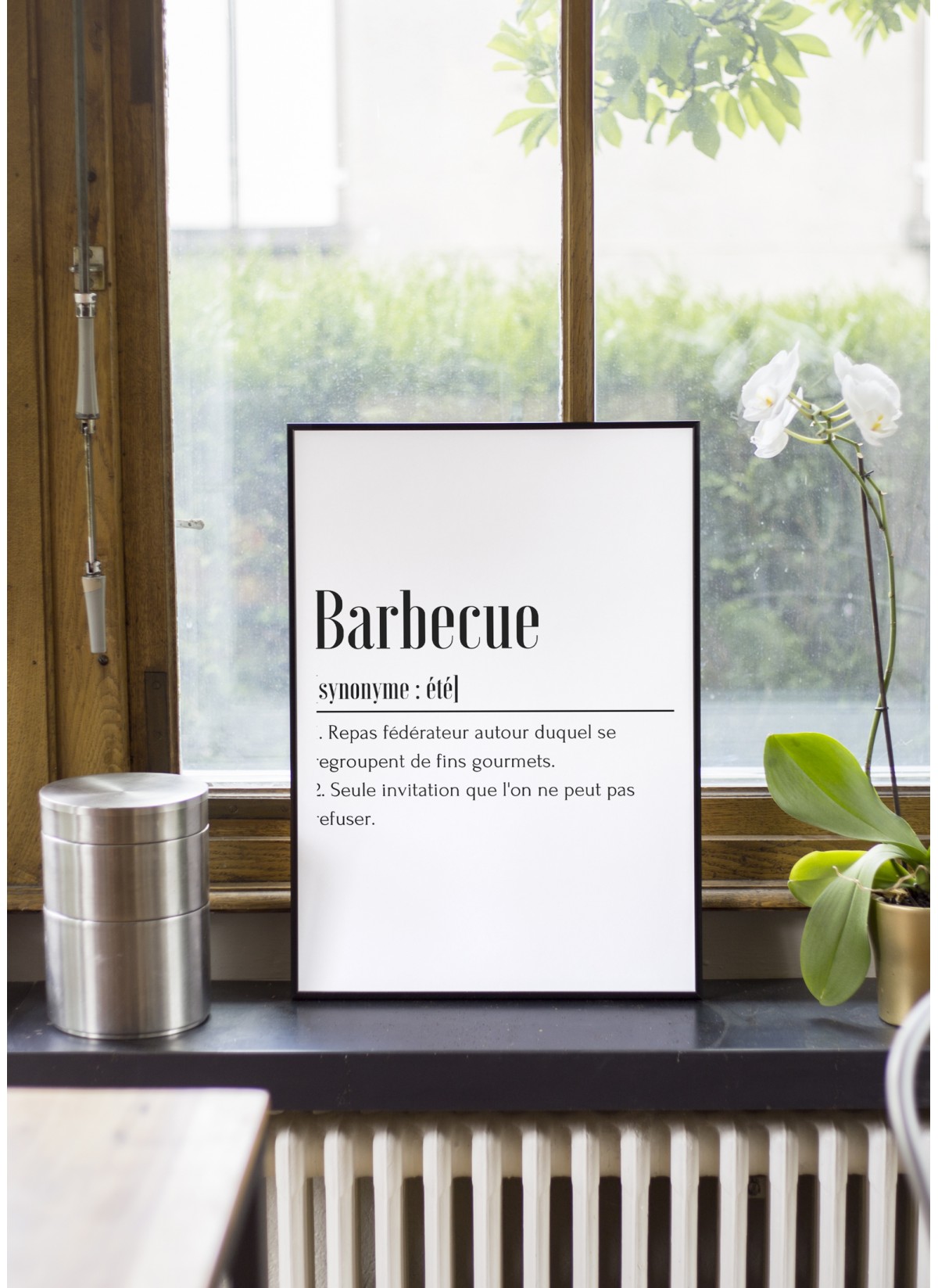 Affiche Définition Barbecue
