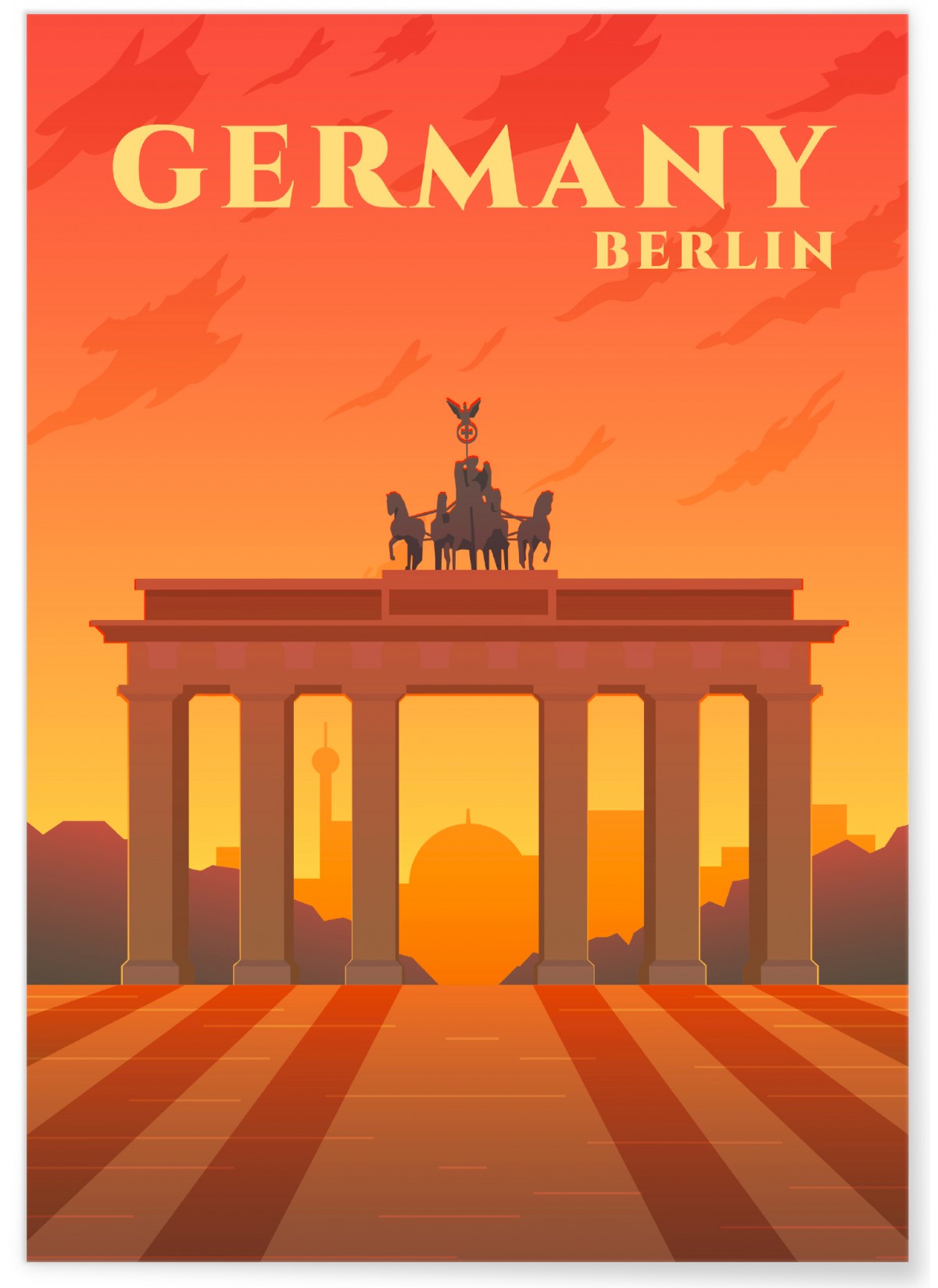 Affiche Allemagne