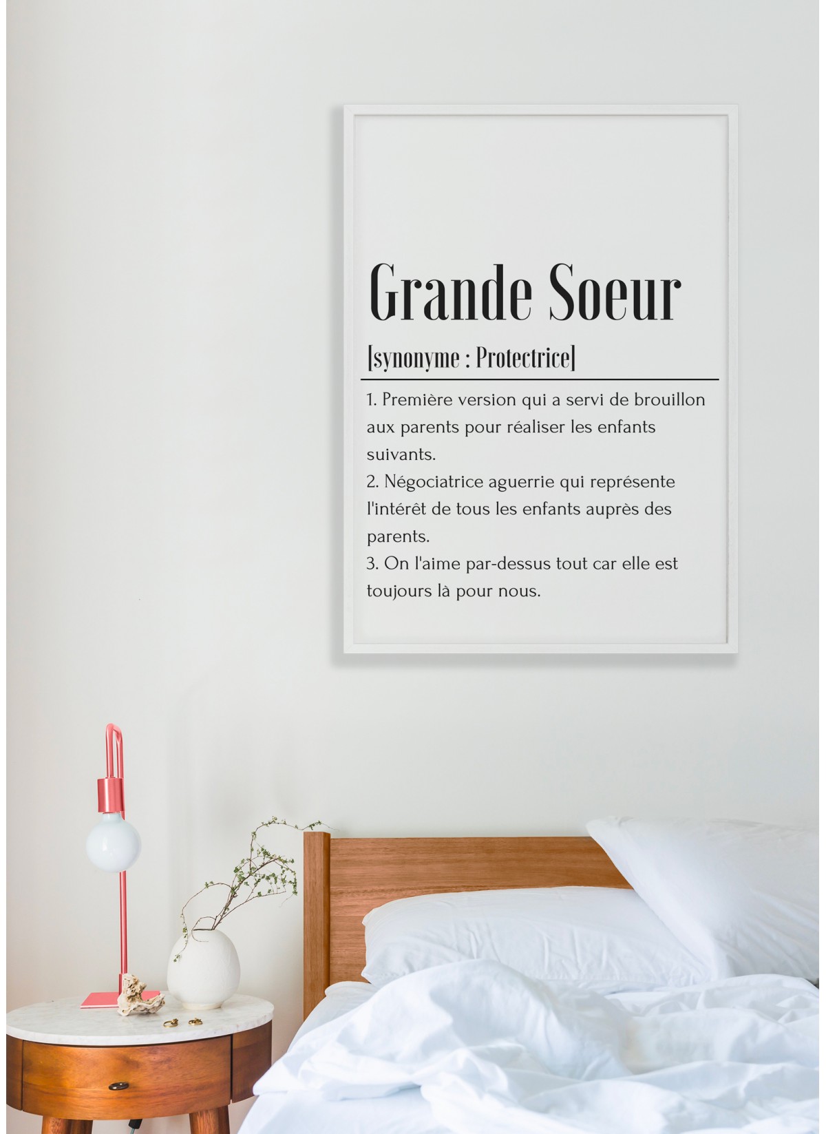 Affiche Définition Grande soeur