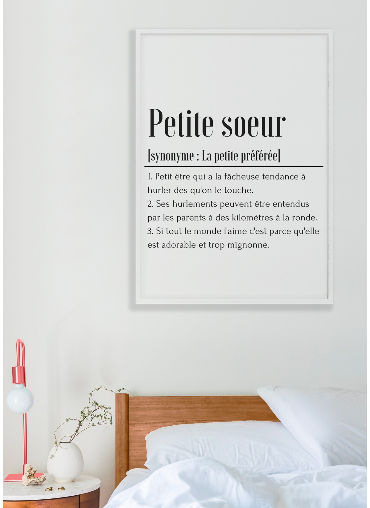 Affiche Définition Petite soeur