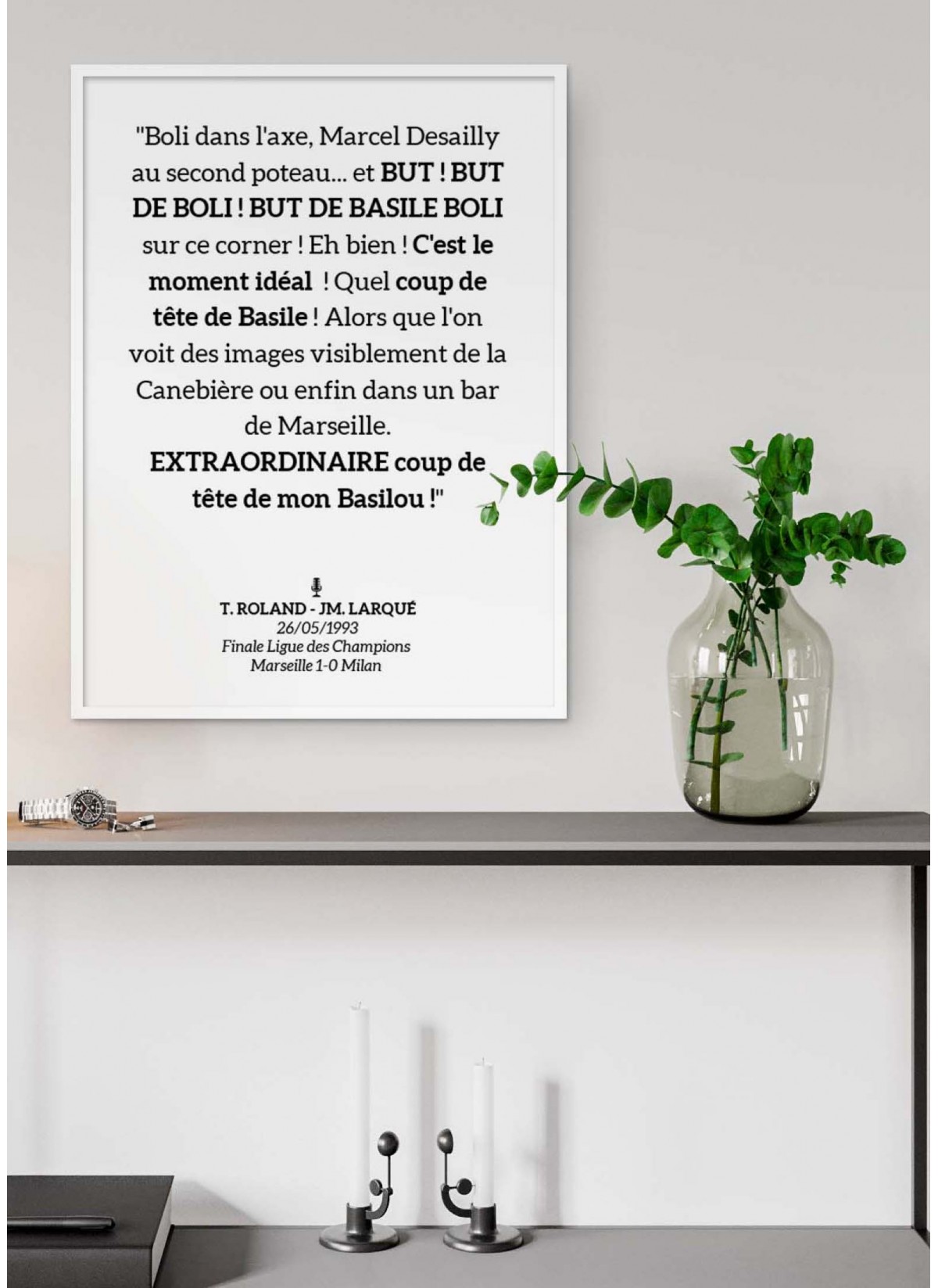 Affiche Basile Boli