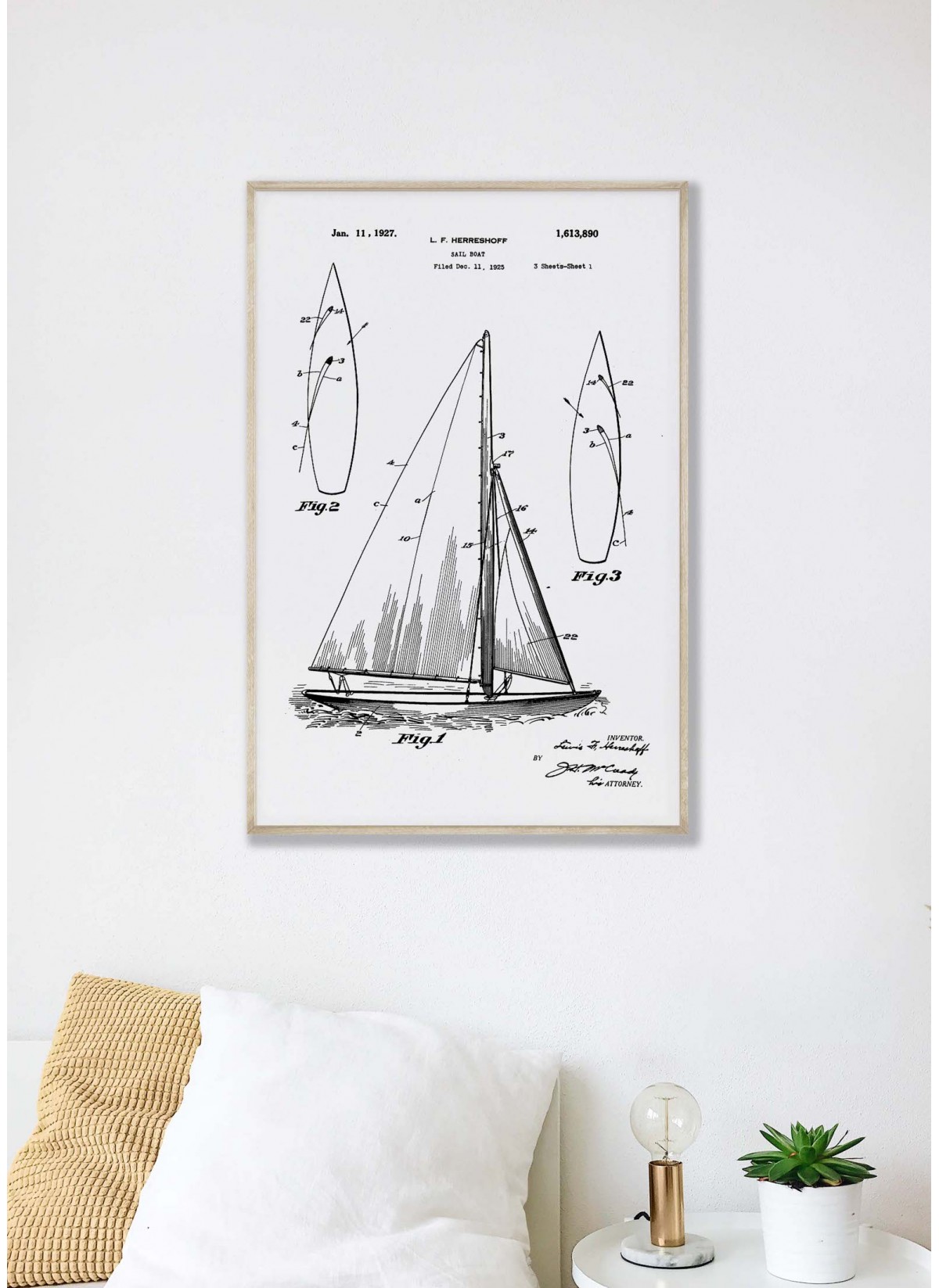 Affiche Brevet Bateau