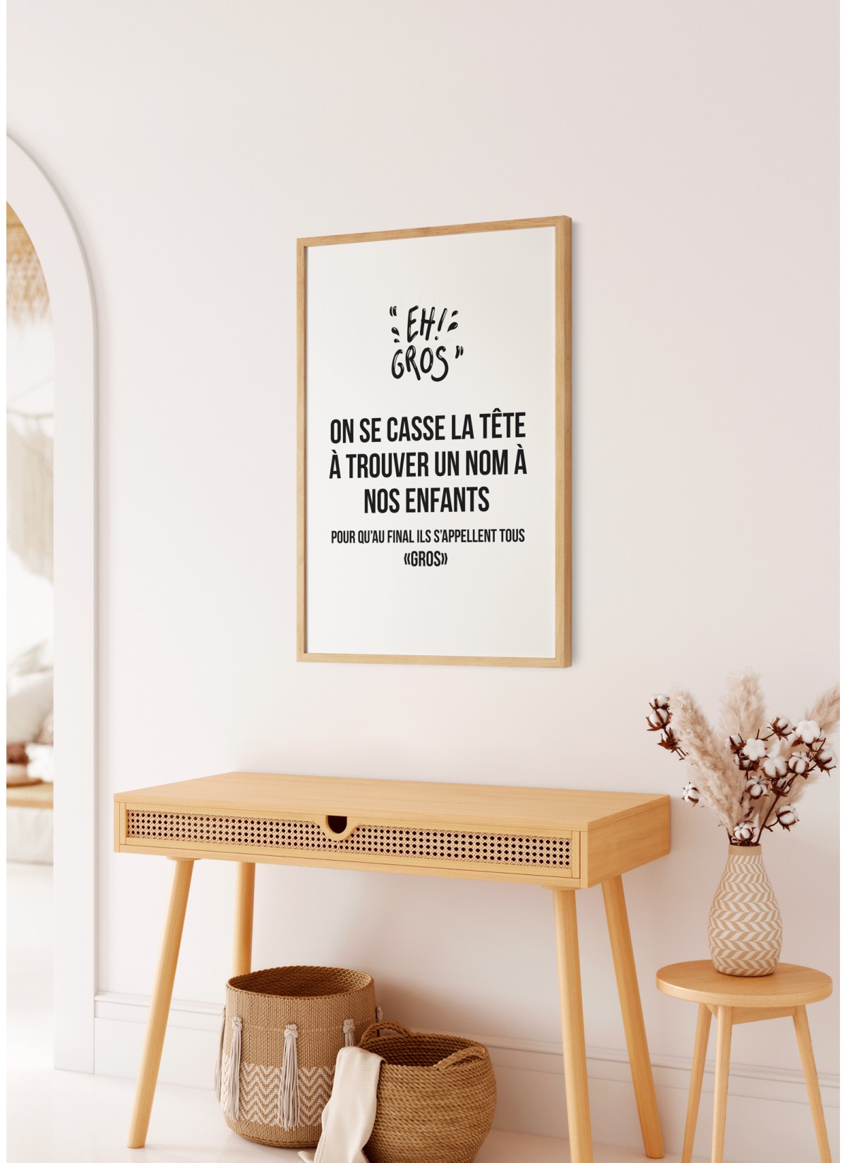Affiche "Eh gros"