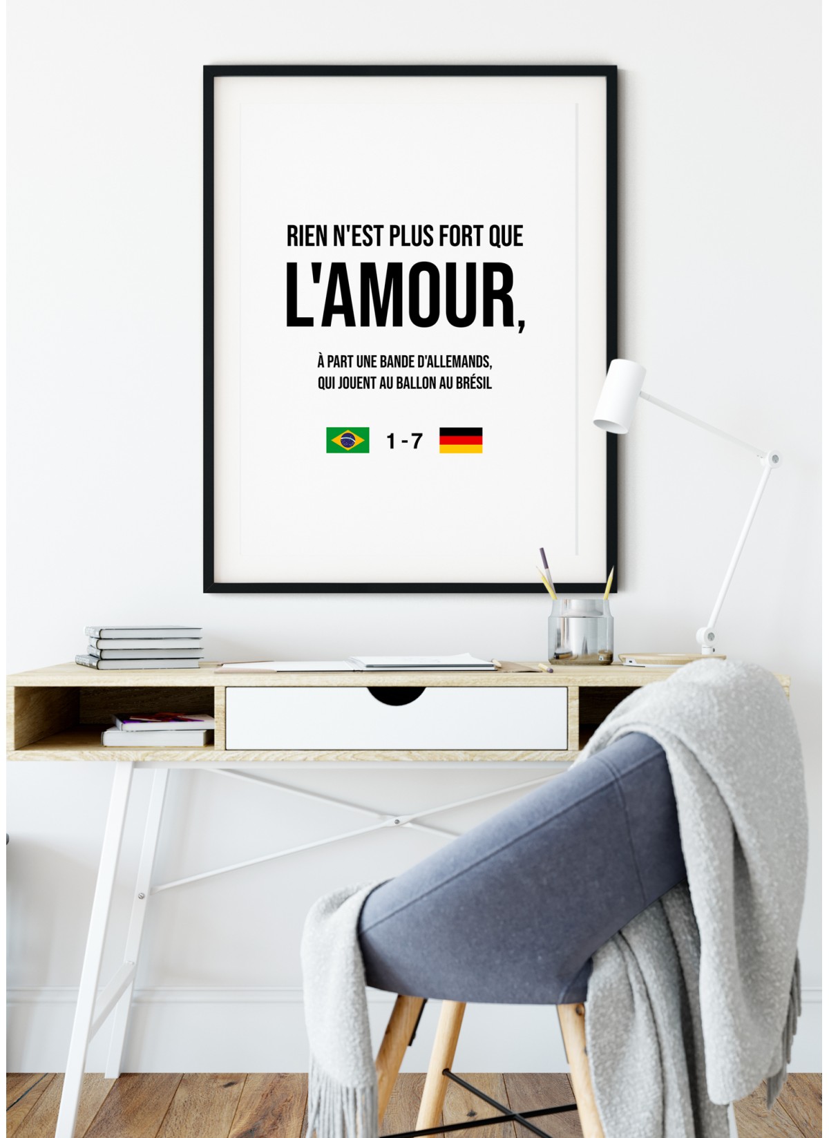 Poster "Rien n'est plus fort..."