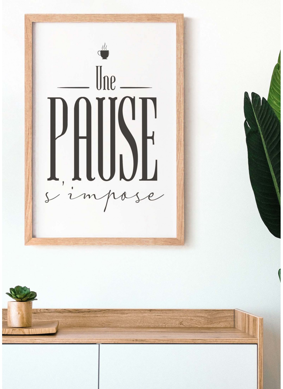 Affiche "Une pause s'impose"