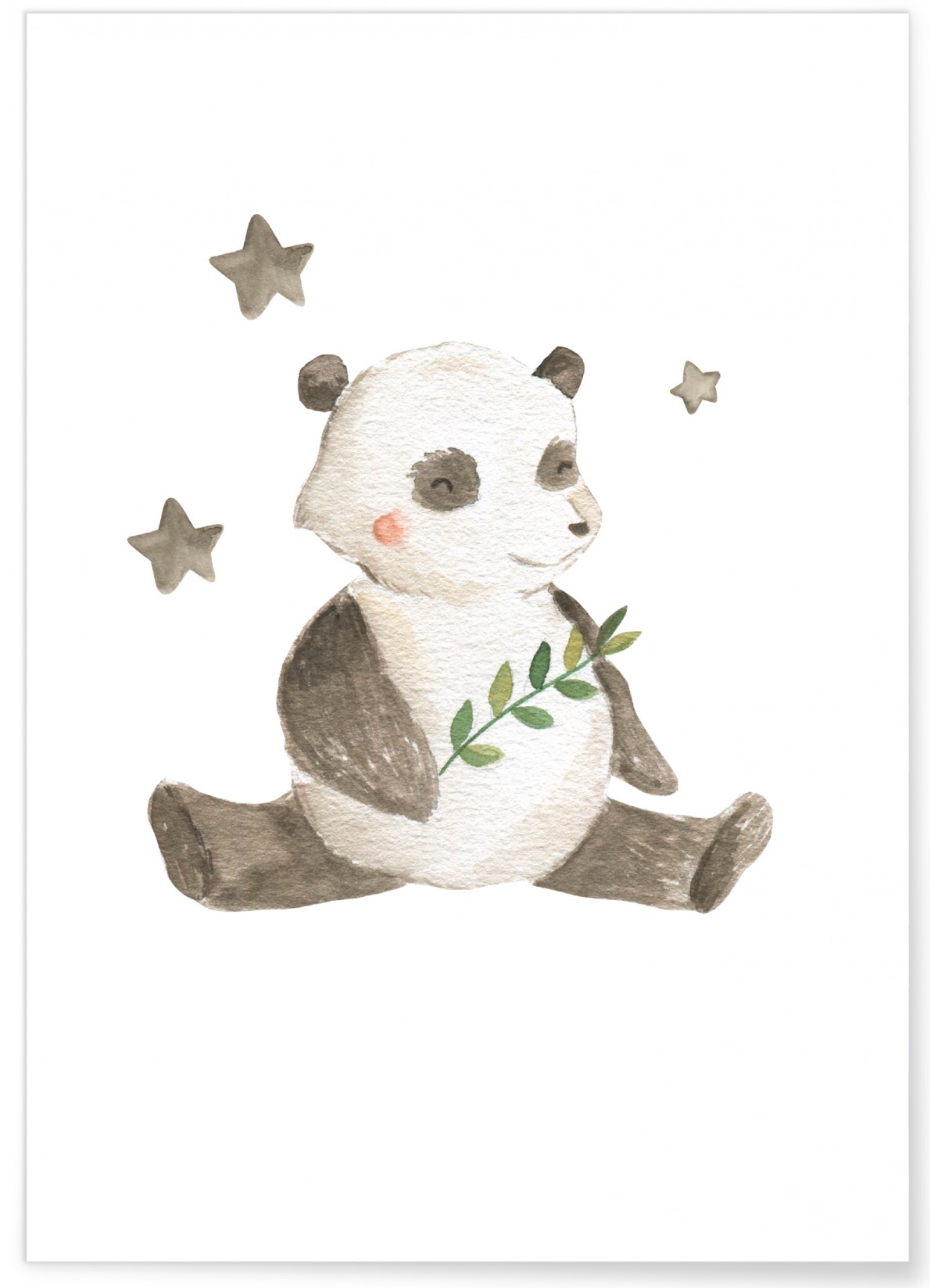 Affiche Enfant Panda