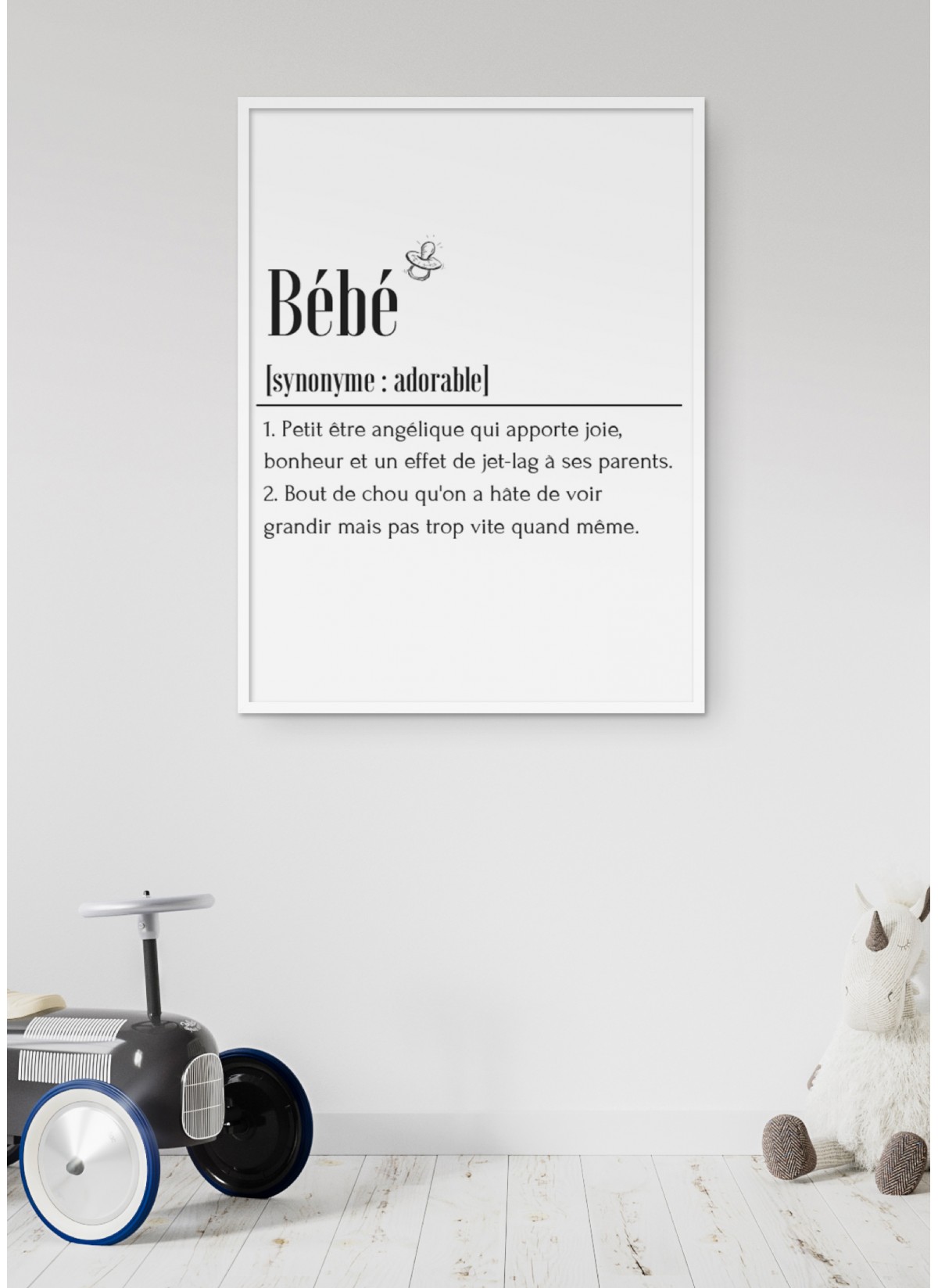 Affiche Définition Bébé 2