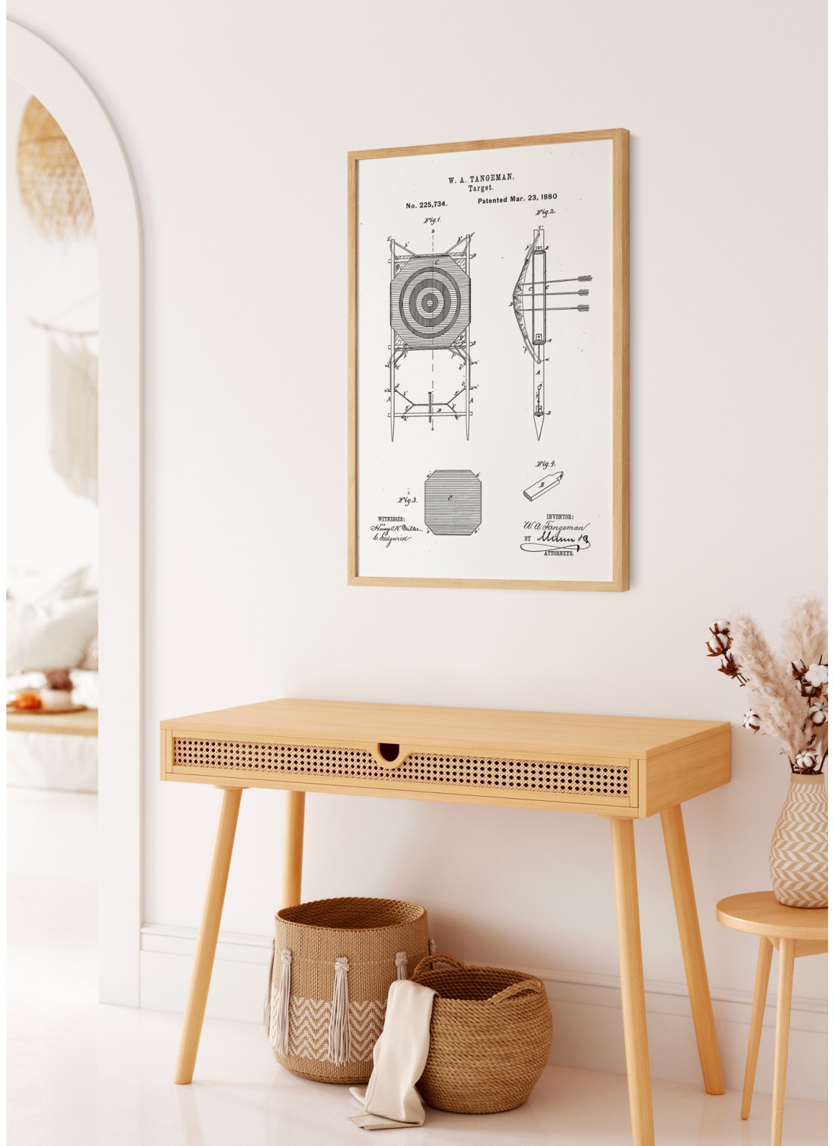 Affiche Brevet Cible tir à l'arc
