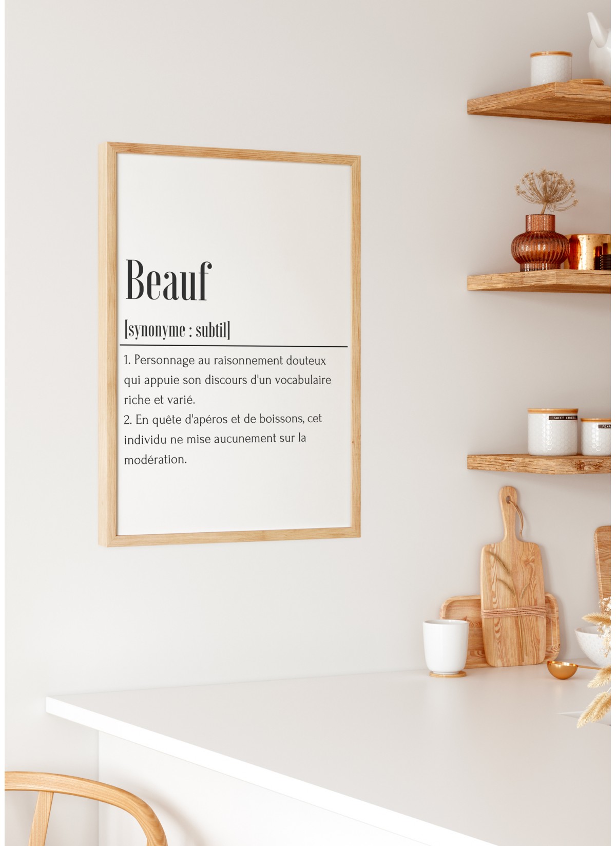 Affiche Définition Beauf