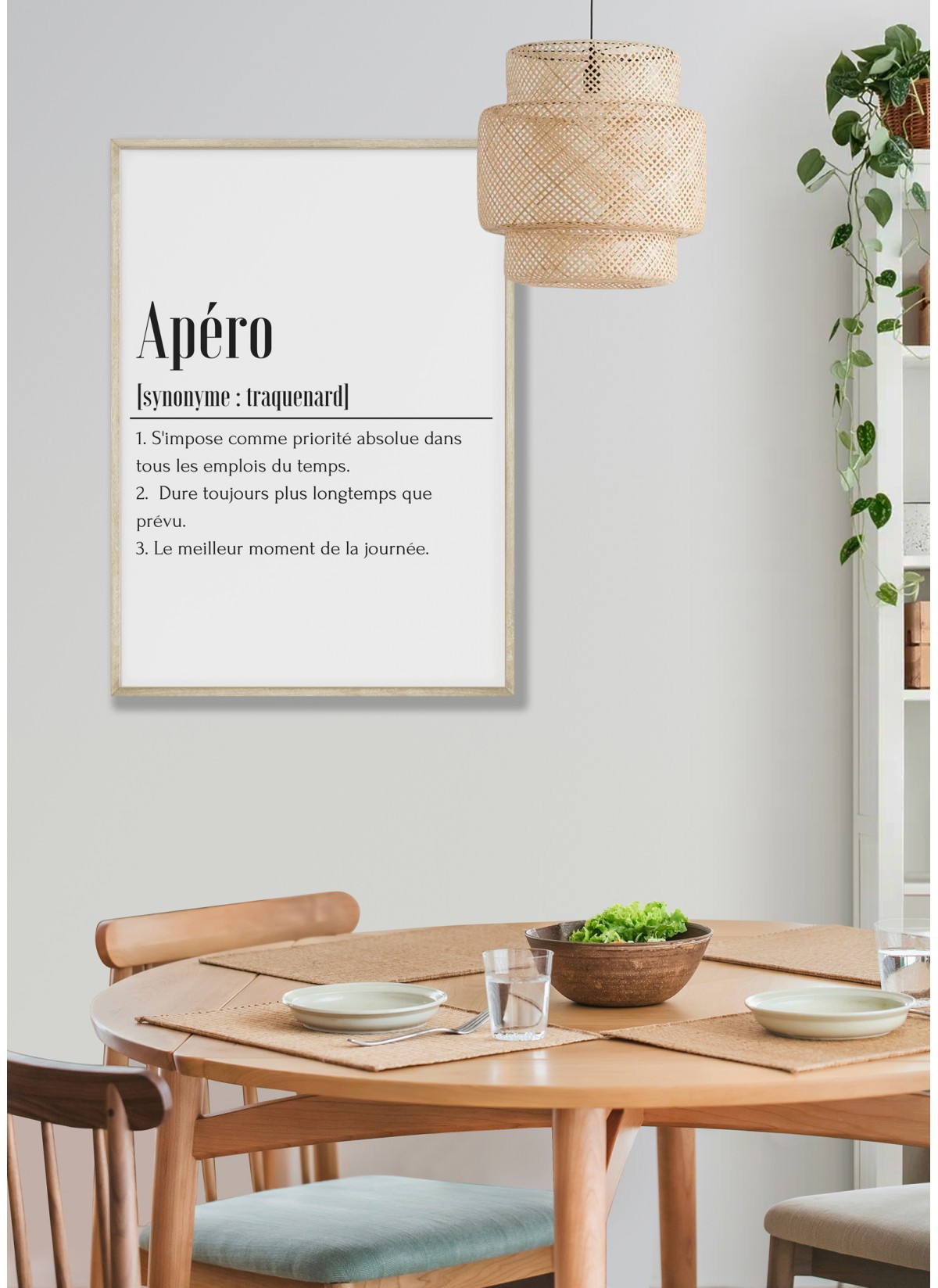 Affiche Définition Apéro