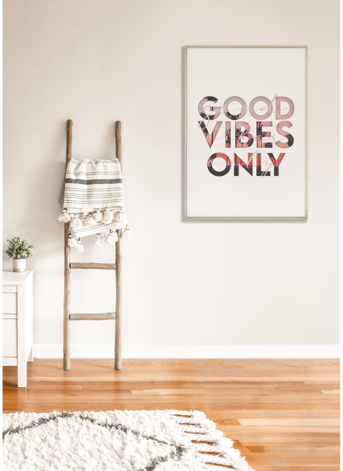 Affiche Good vibes only