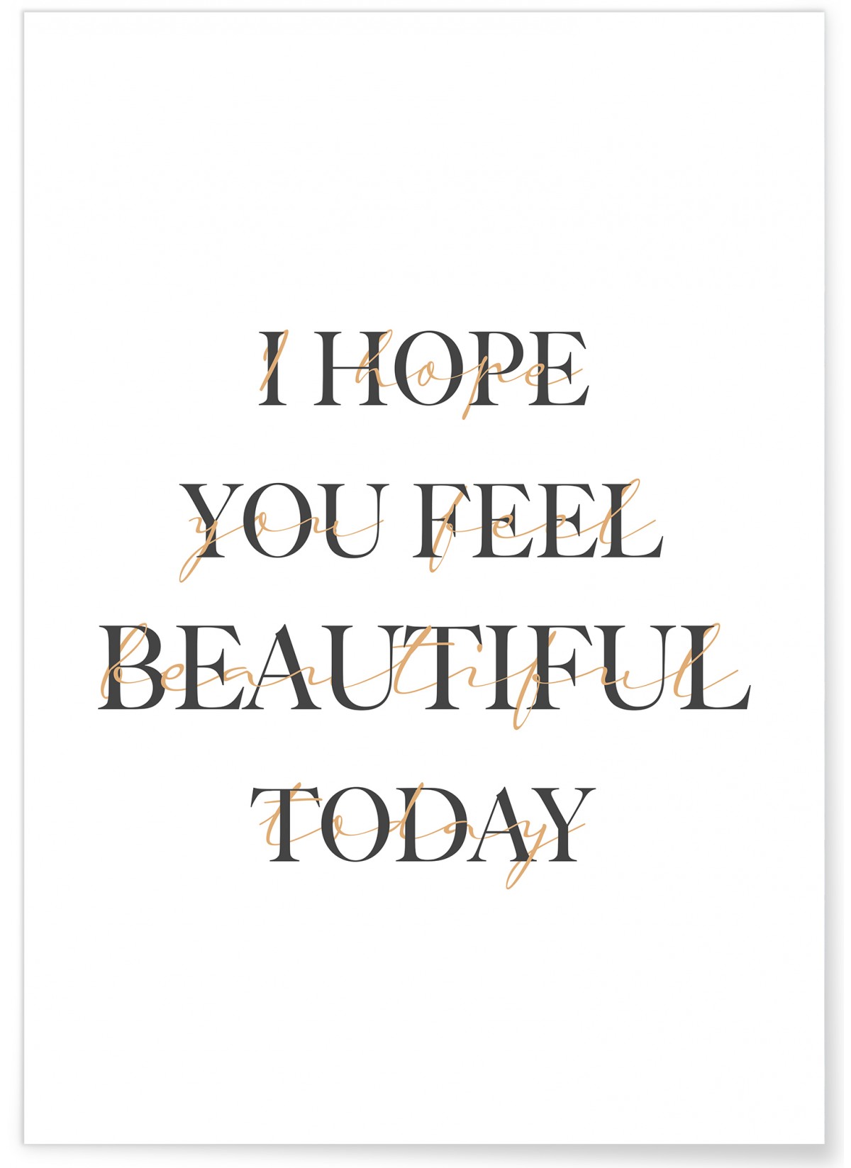Affiche Beautiful