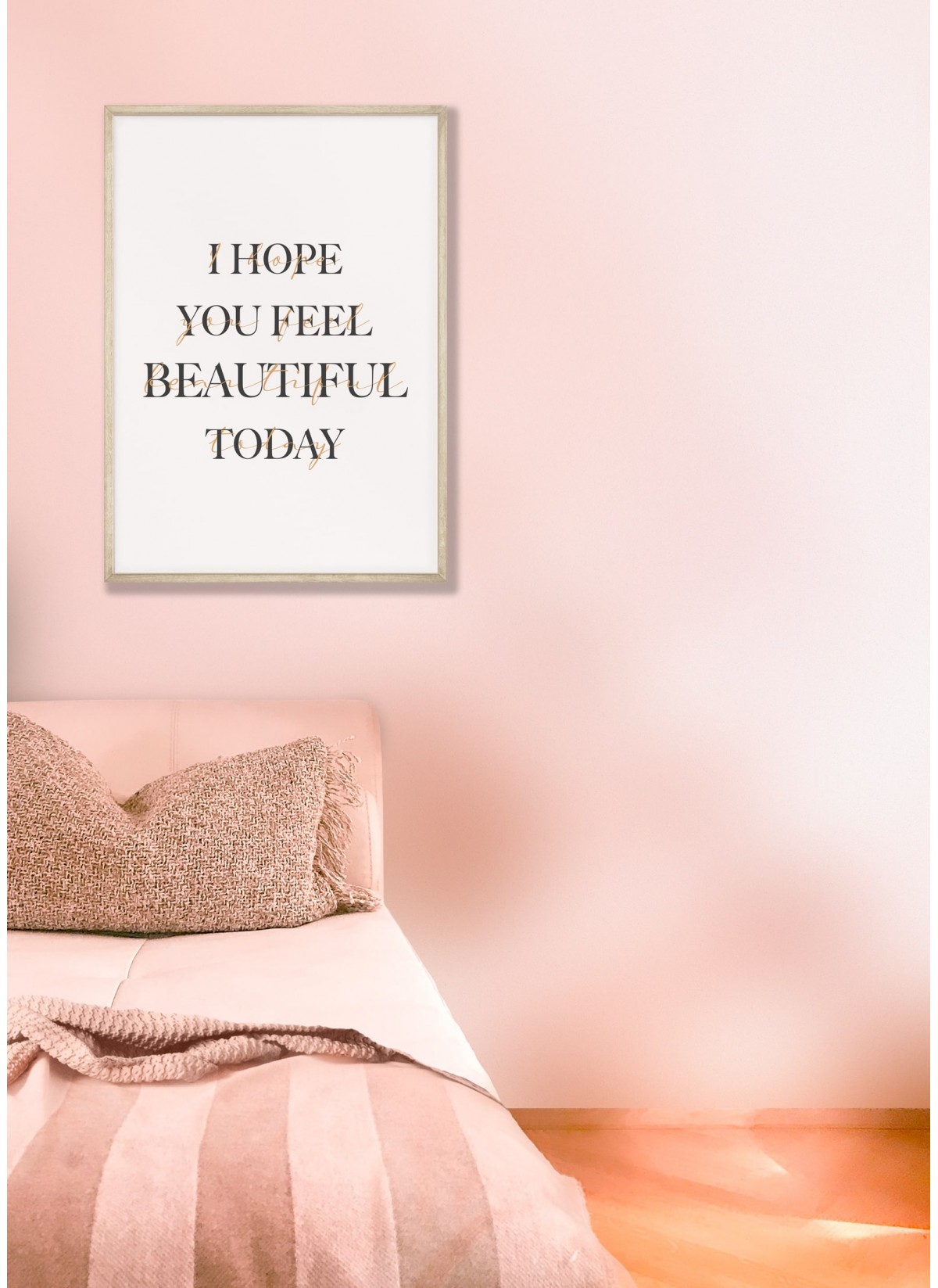 Affiche Feel Beautiful, idée cadeau | L’Afficherie