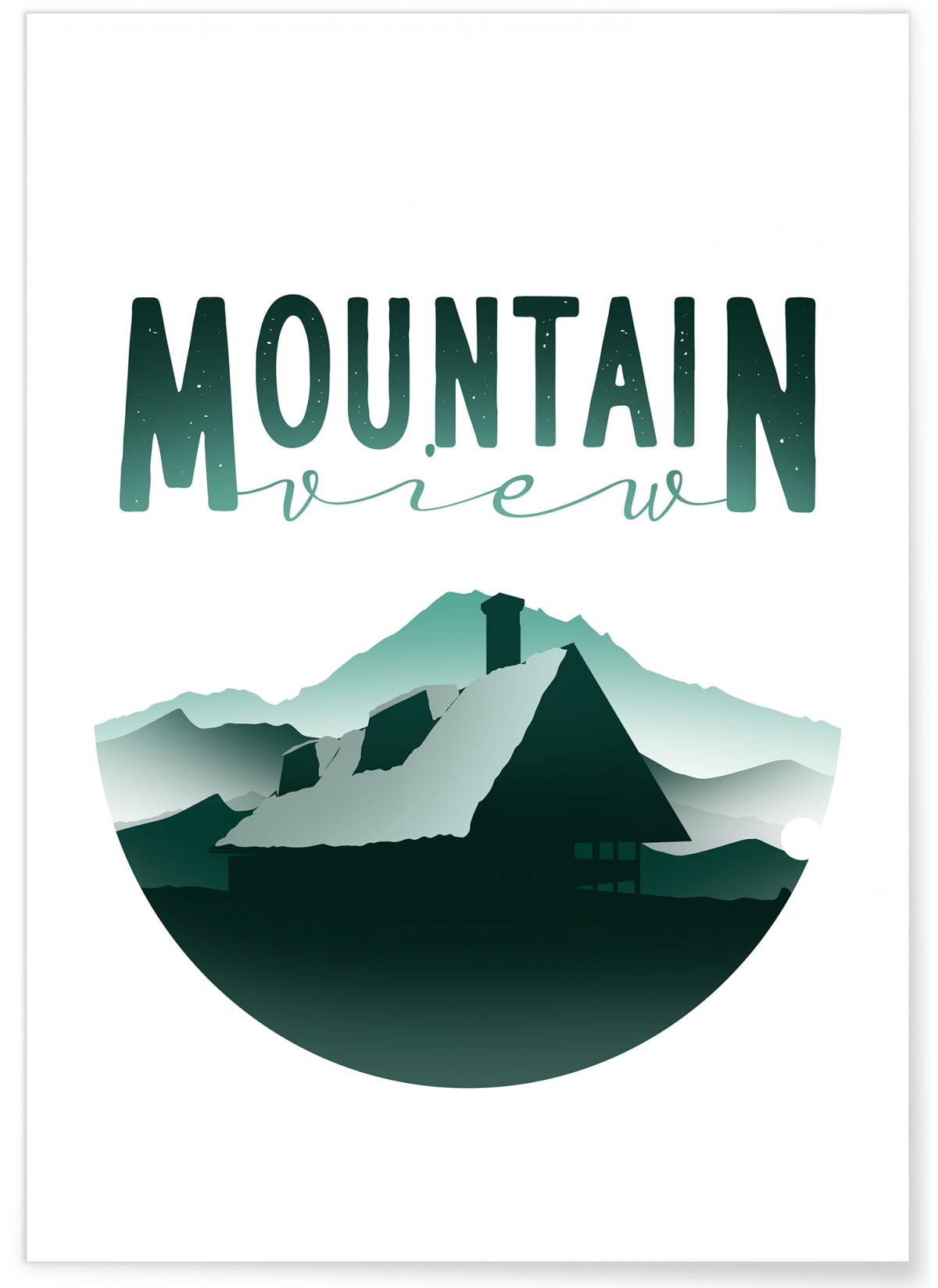 Poster Mountain View