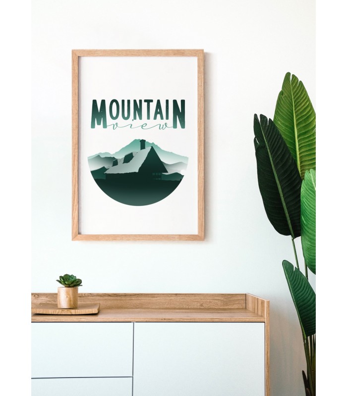 Poster Mountain View