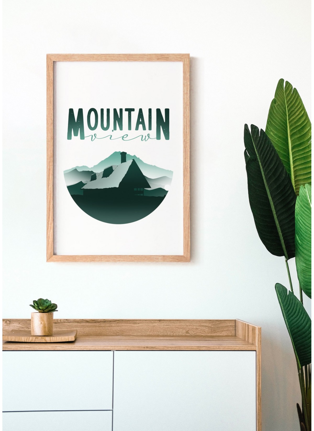 Poster Mountain View