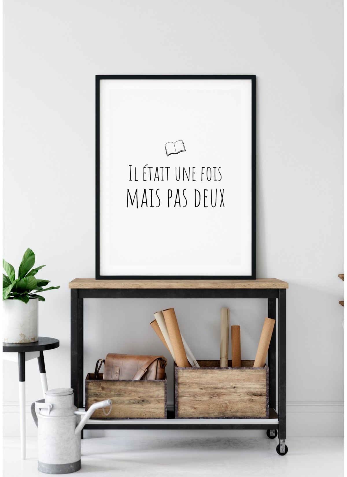 Affiche  "Il était une fois mais pas deux"