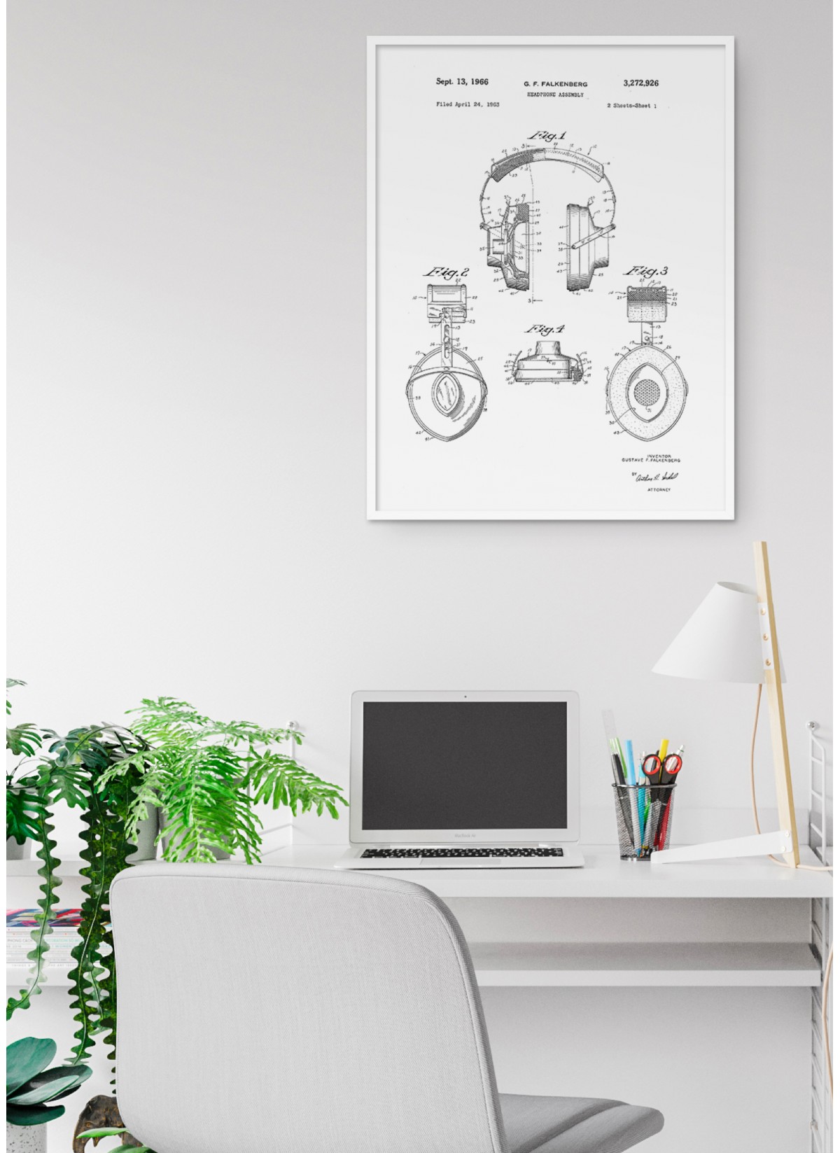 Affiche Brevet Casque