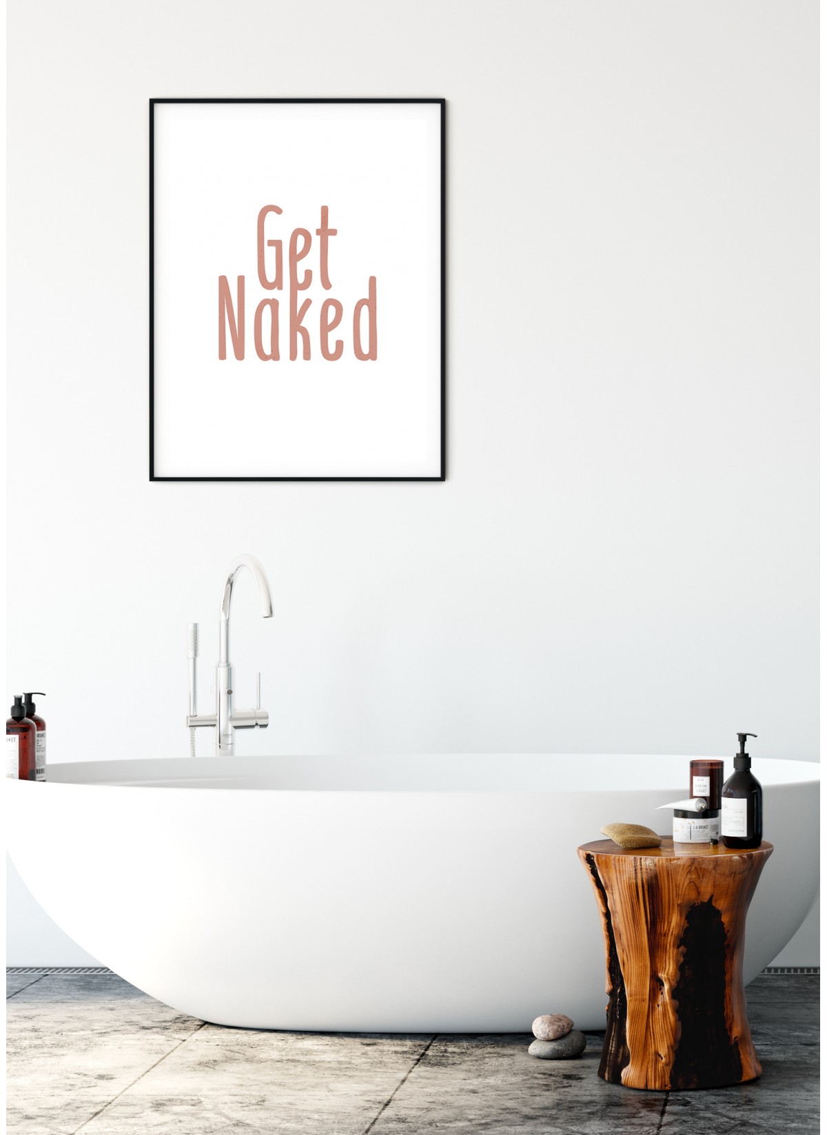Affiche Get Naked