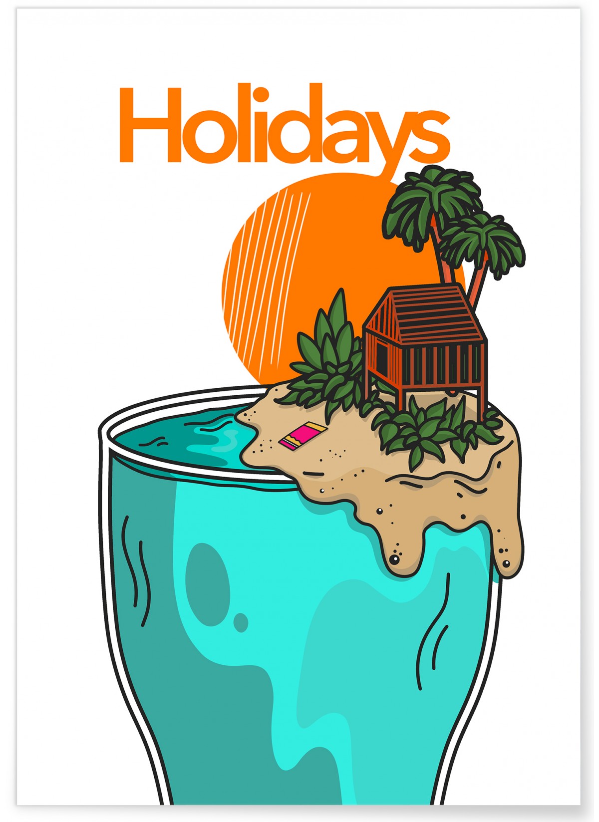 Affiche Holidays