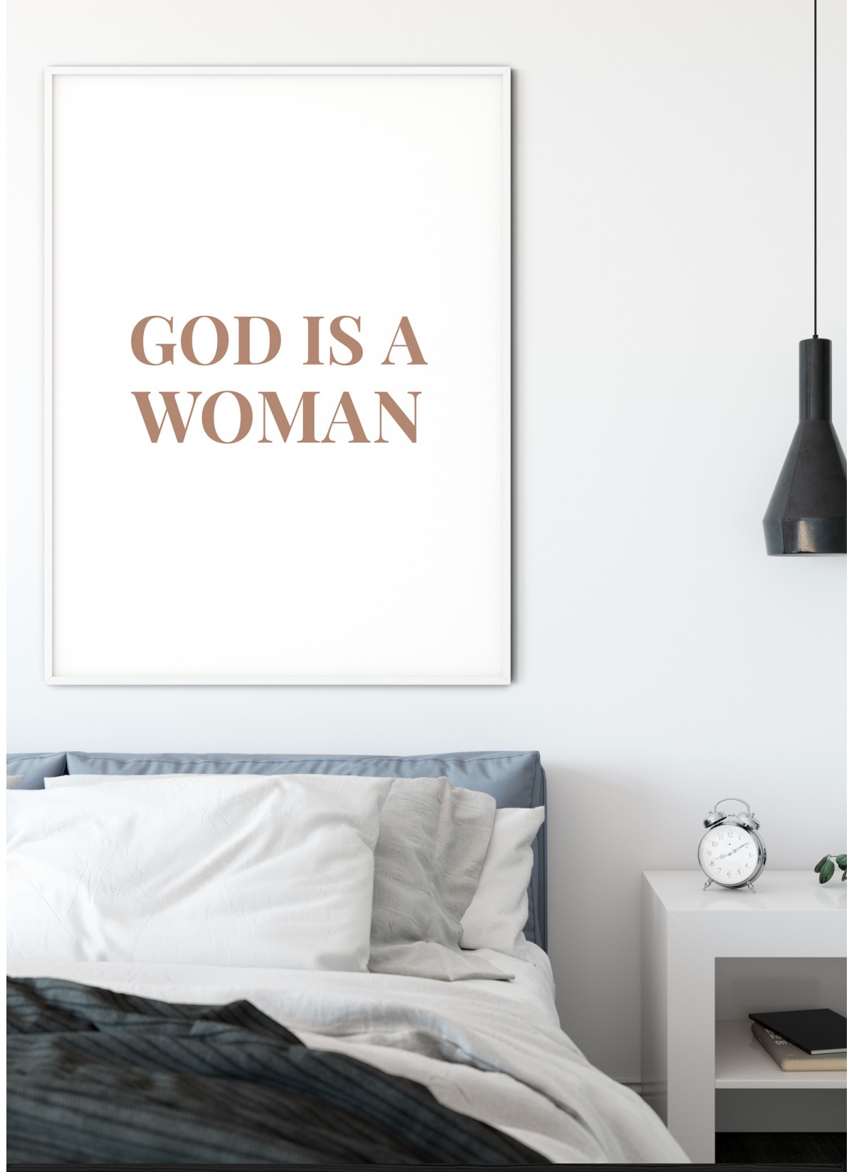 Affiche God is a women