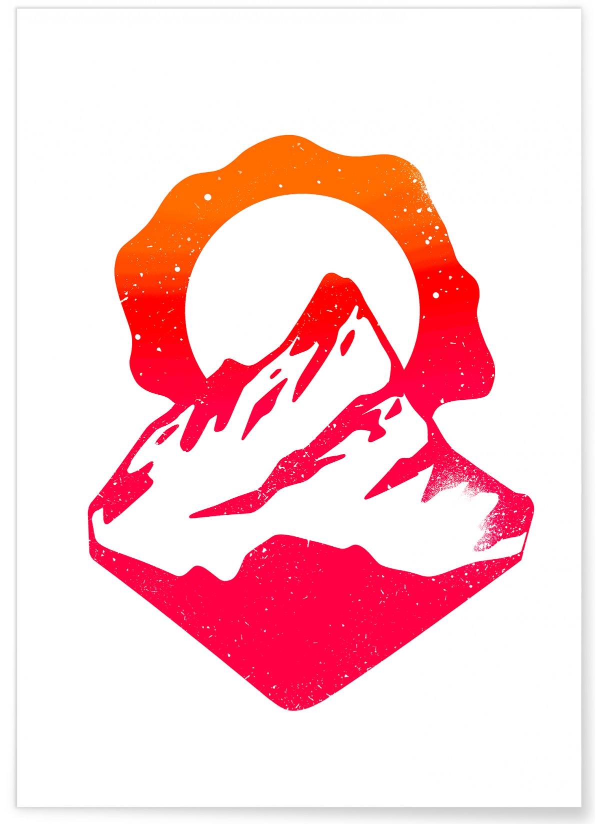 Poster Graphic Mountain
