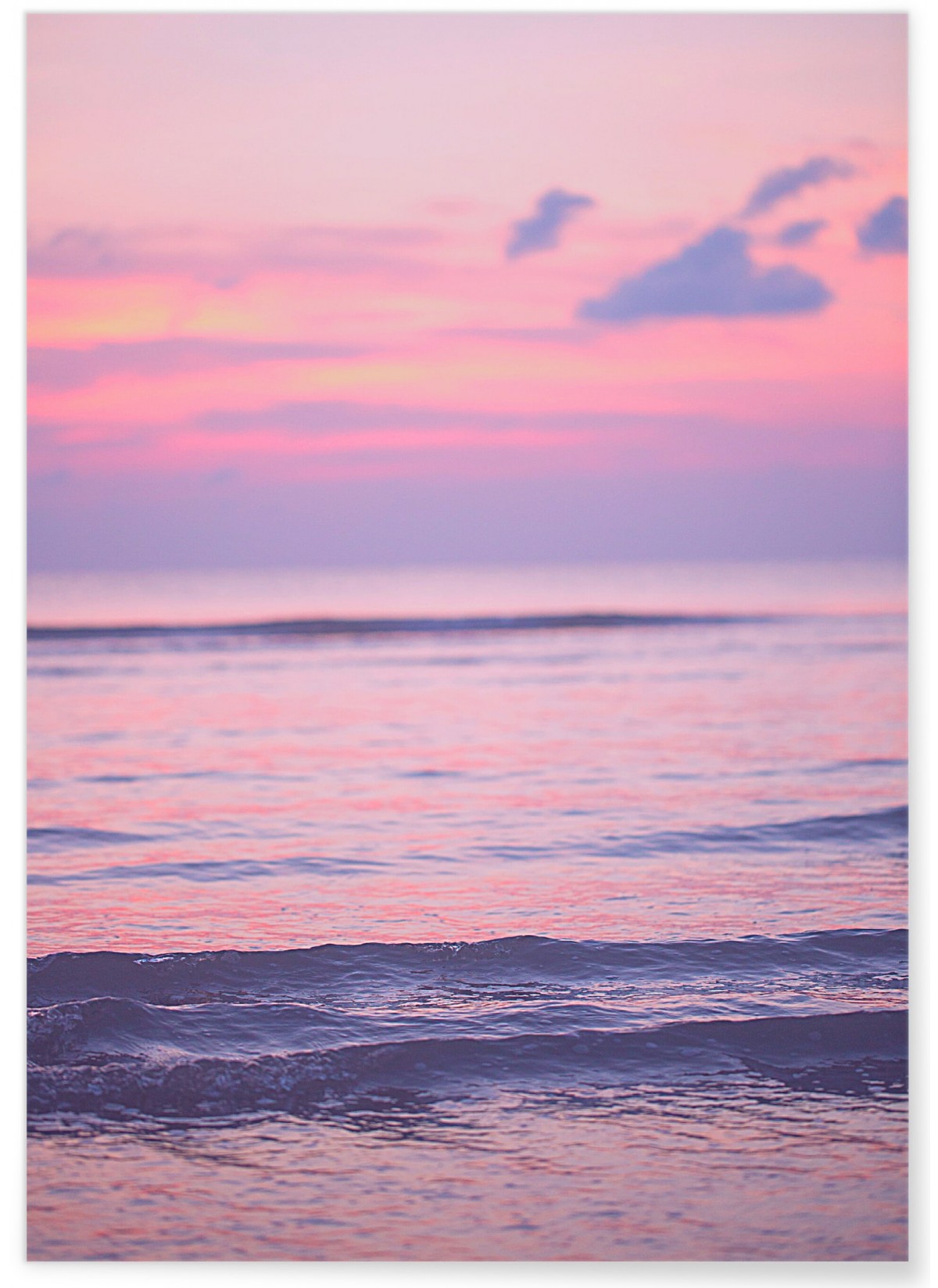 Affiche Nature Ciel Rose 3
