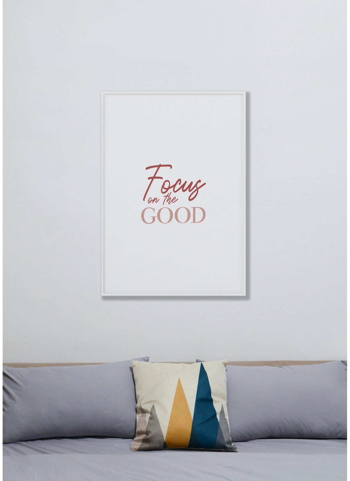 Affiche Focus on the good