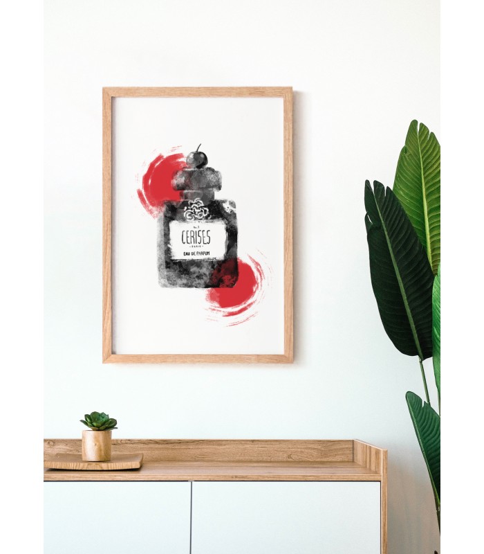 Affiche Eau de parfum Cerise