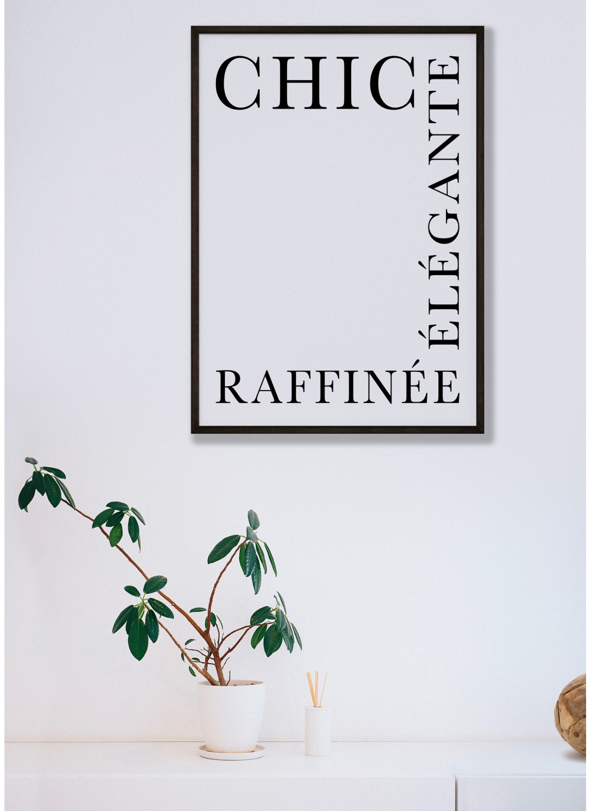Affiche Chic, Élégante, Raffinée