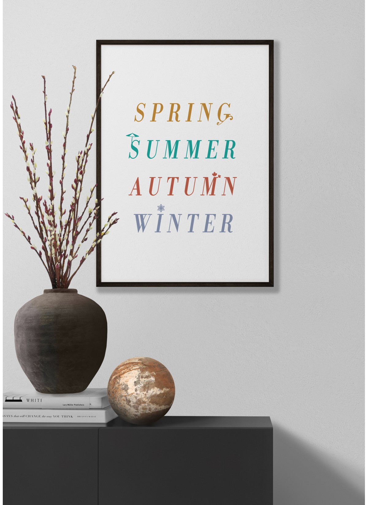 Affiche Quatre saisons