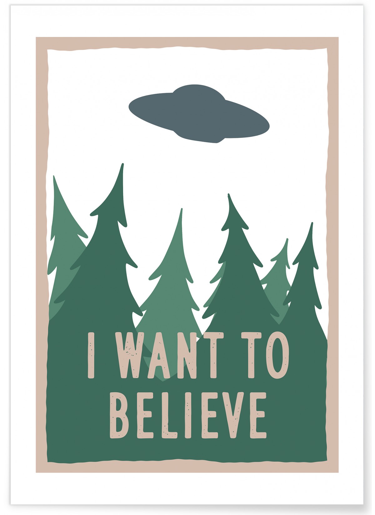 Poster I Want To Believe