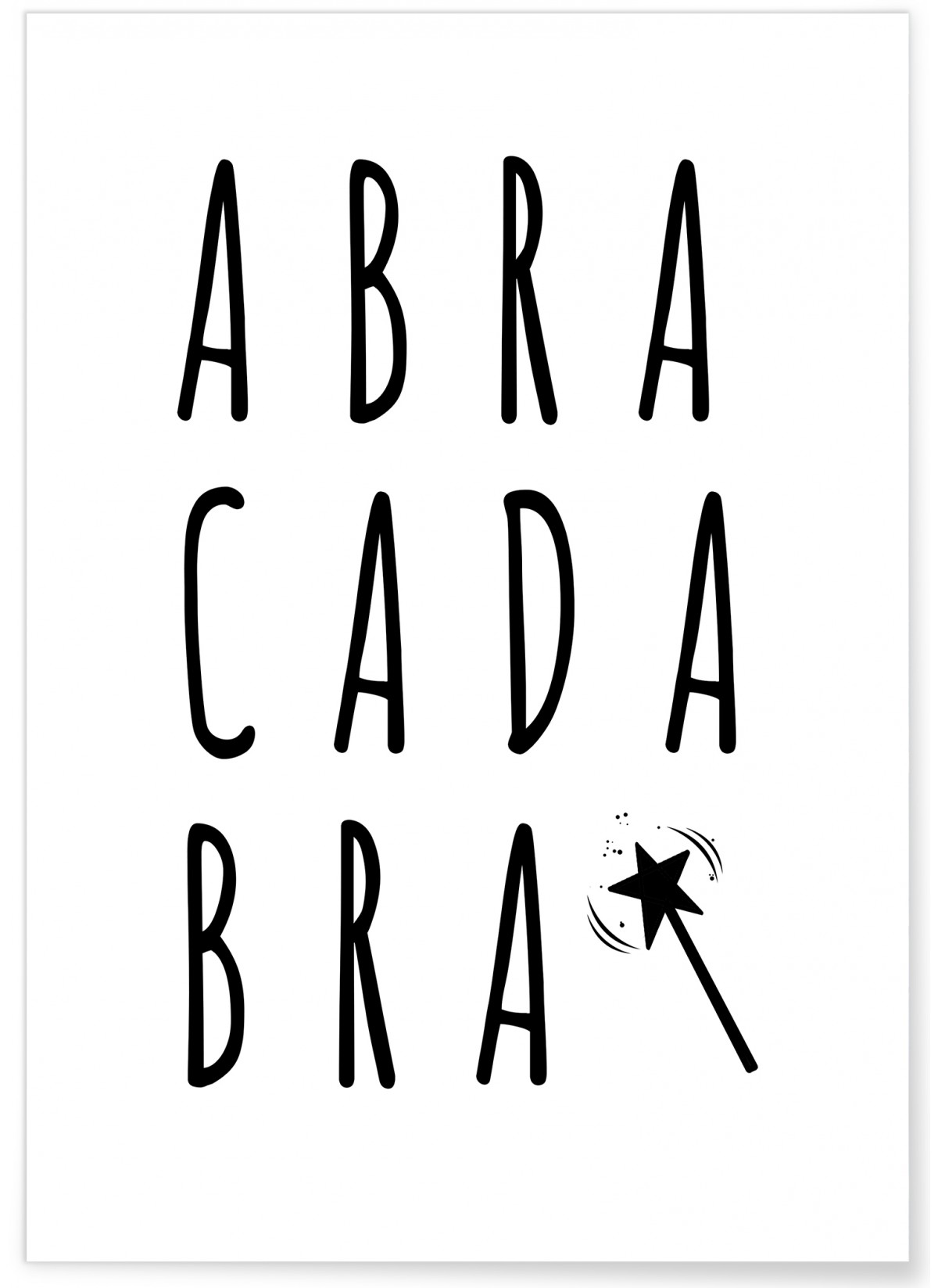 Affiche Abracadabra