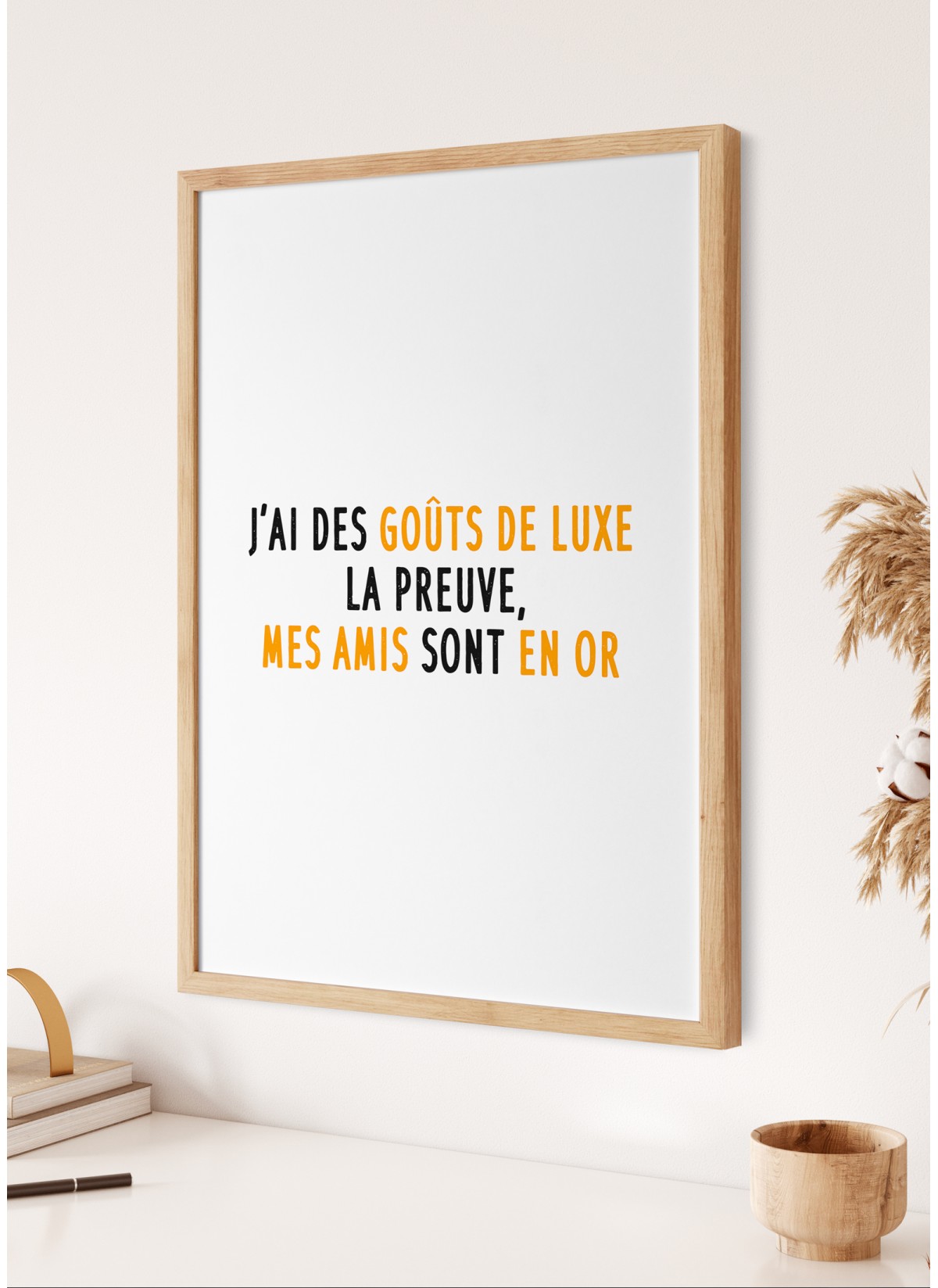Affiche Goûts de luxe