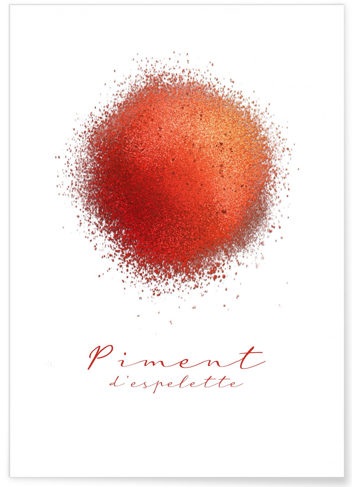 Affiche Piment d'Espelette