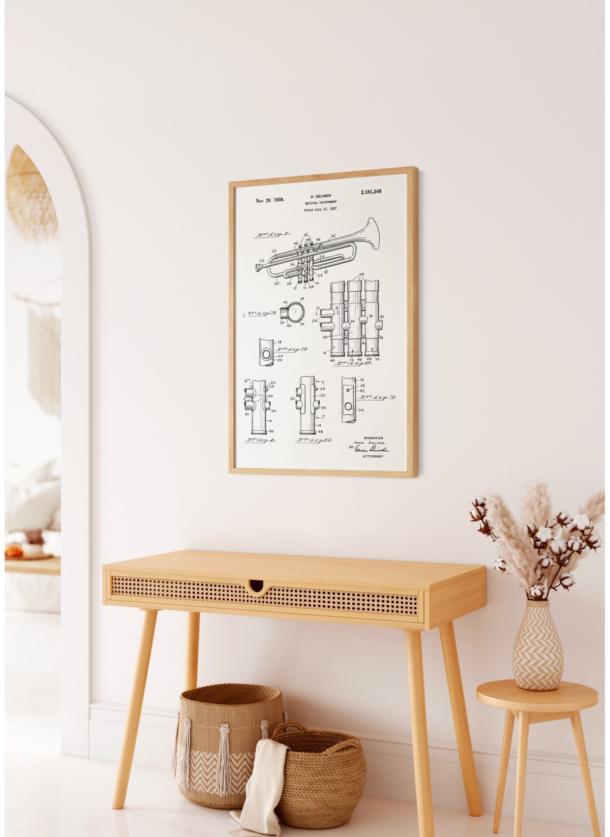 Affiche Brevet Trompette