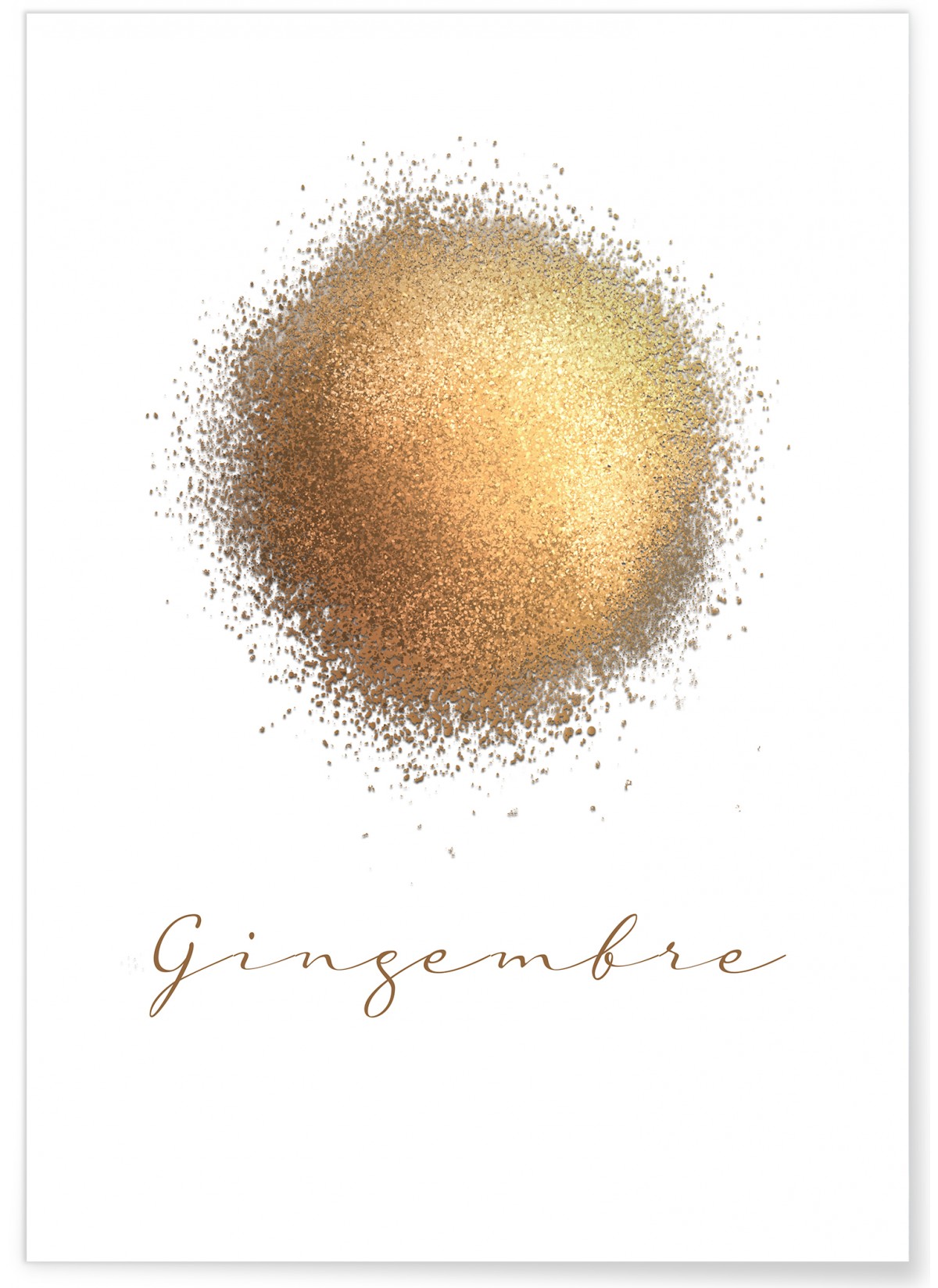 Affiche Gingembre
