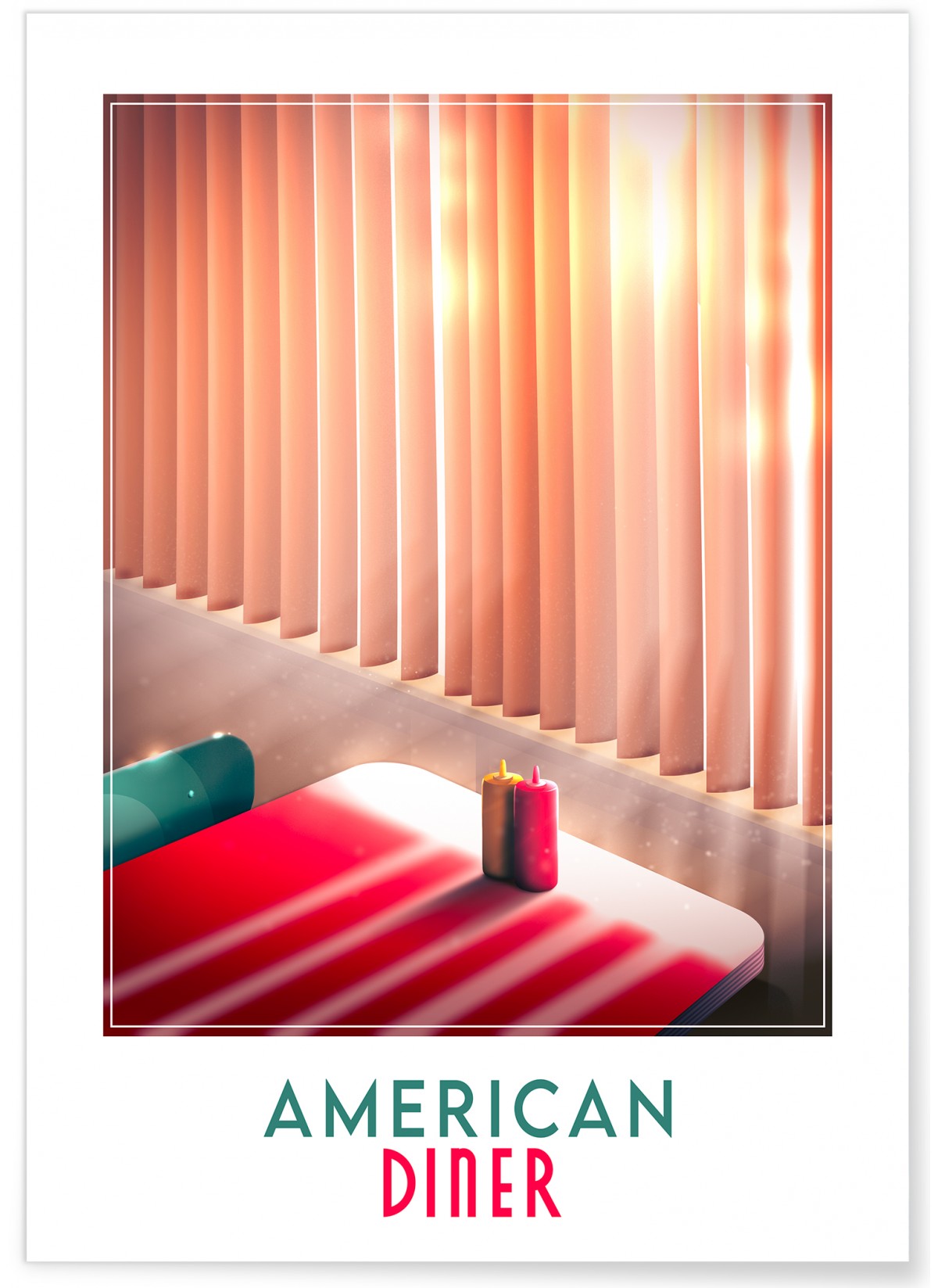 Affiche American Diner