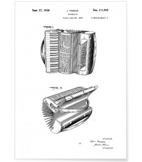 Affiche Brevet Accordéon