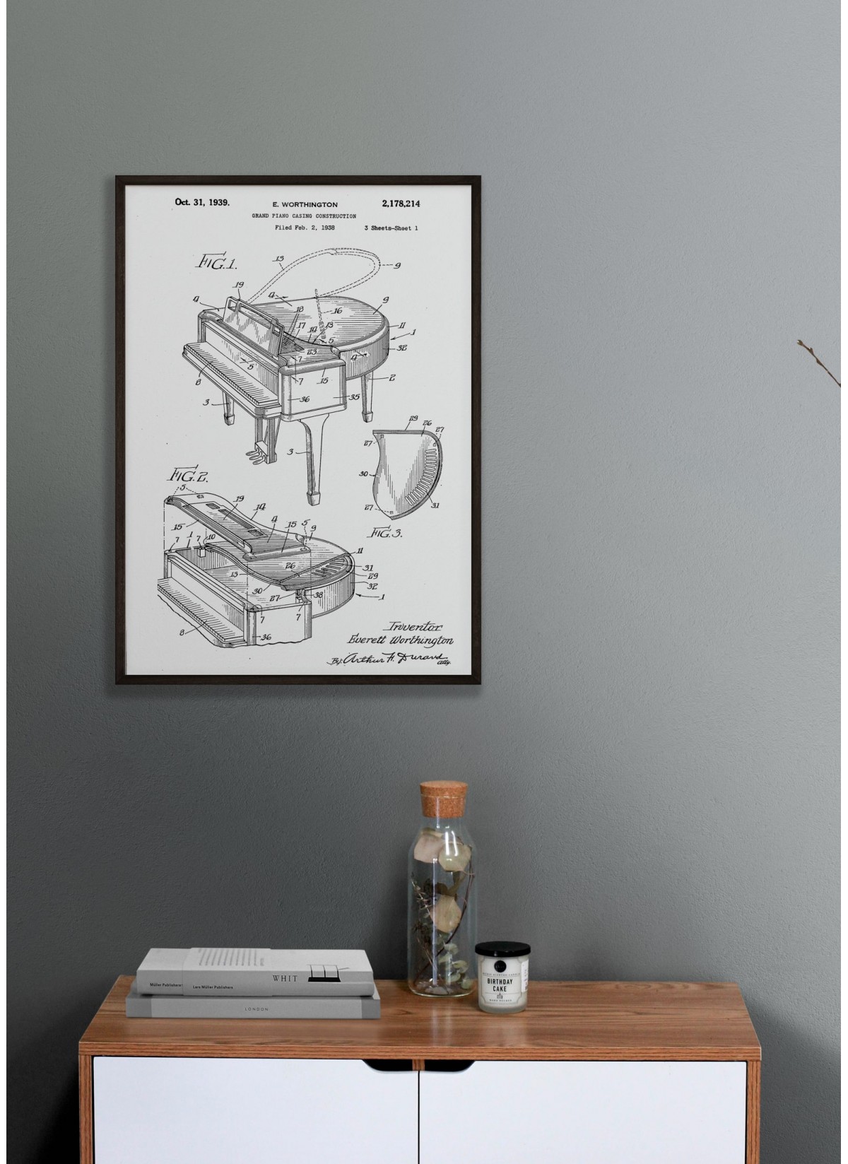 Affiche Brevet Piano