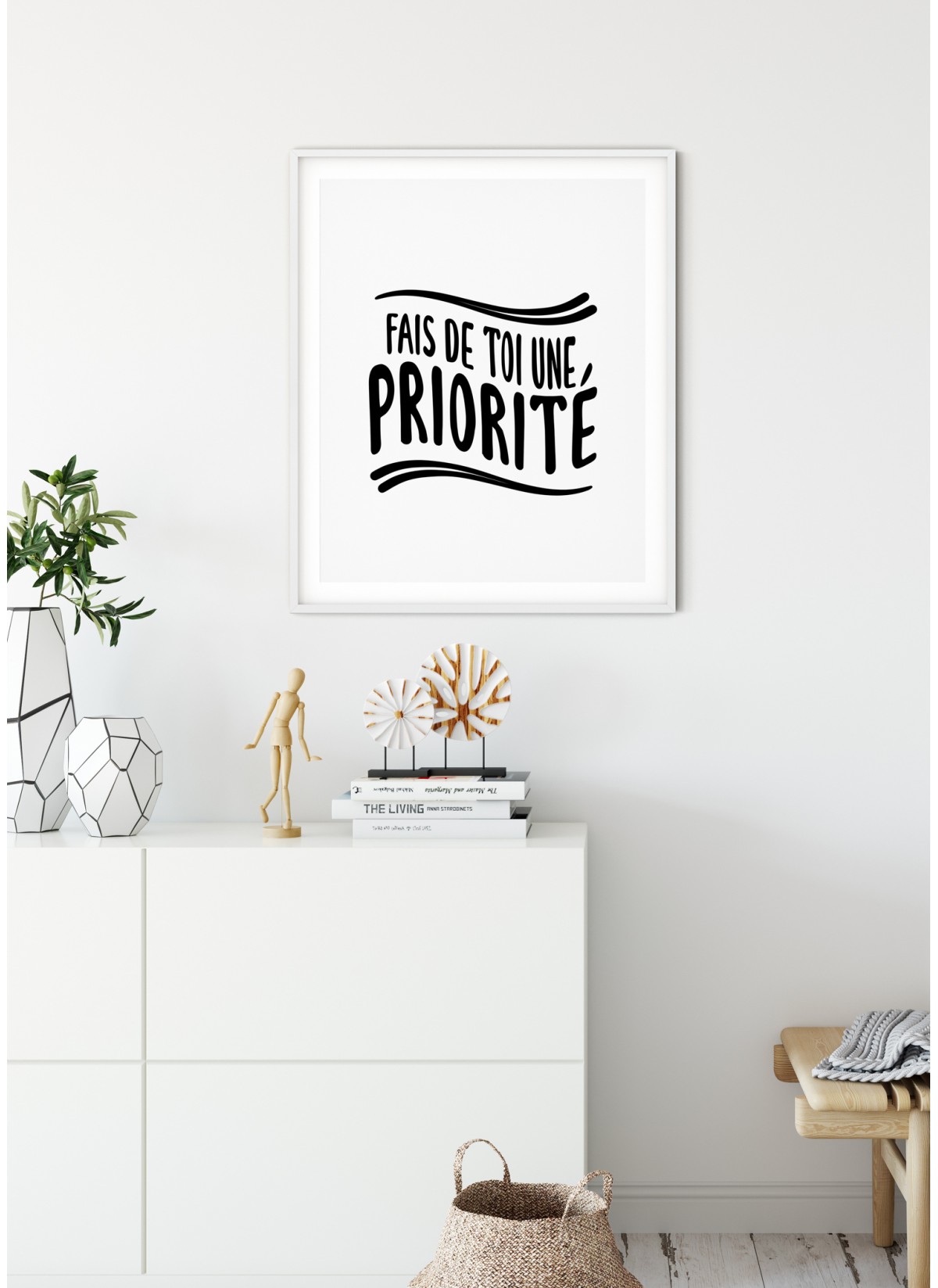 Affiche "Fais de toi une priorité"