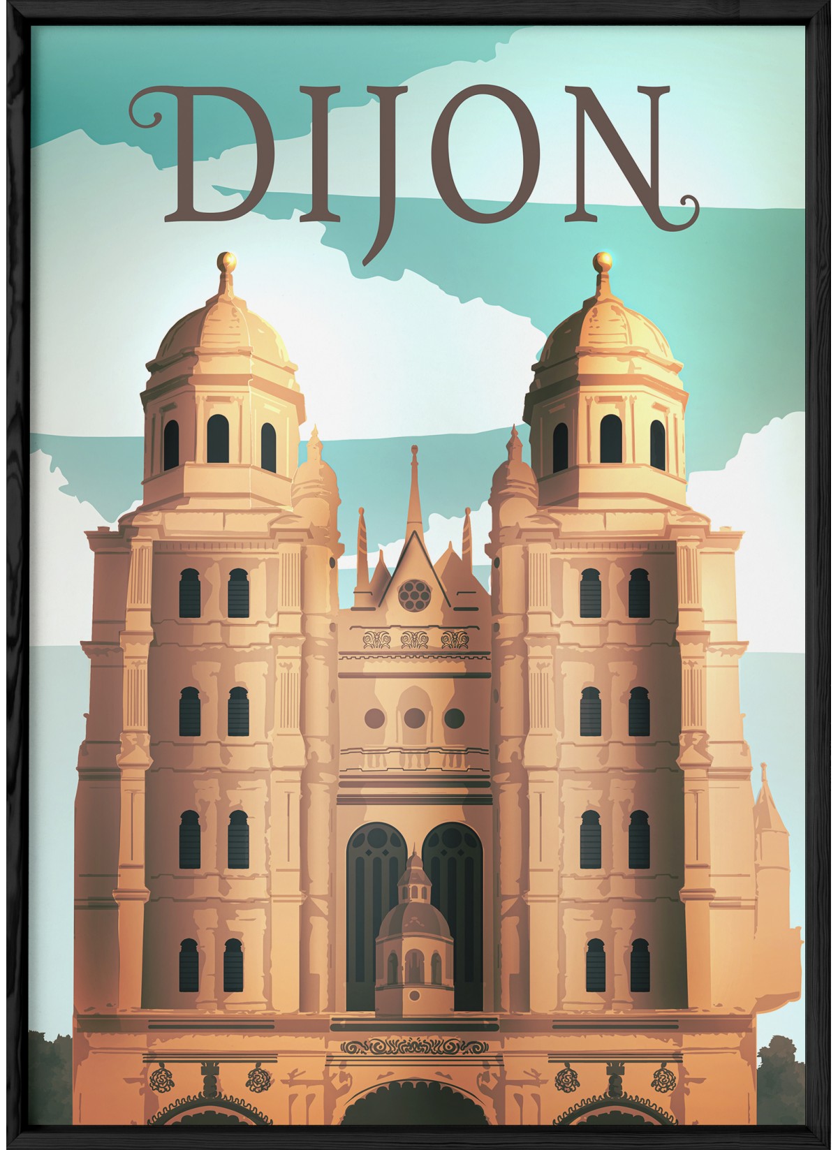 Affiche Dijon