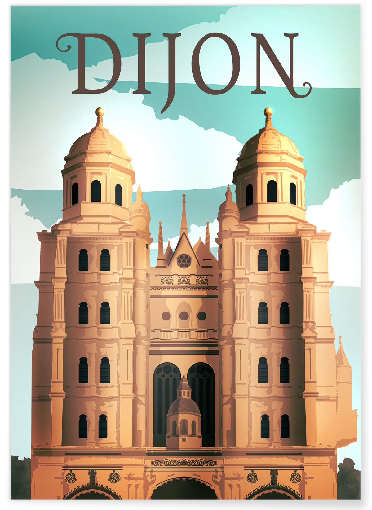 Affiche Dijon