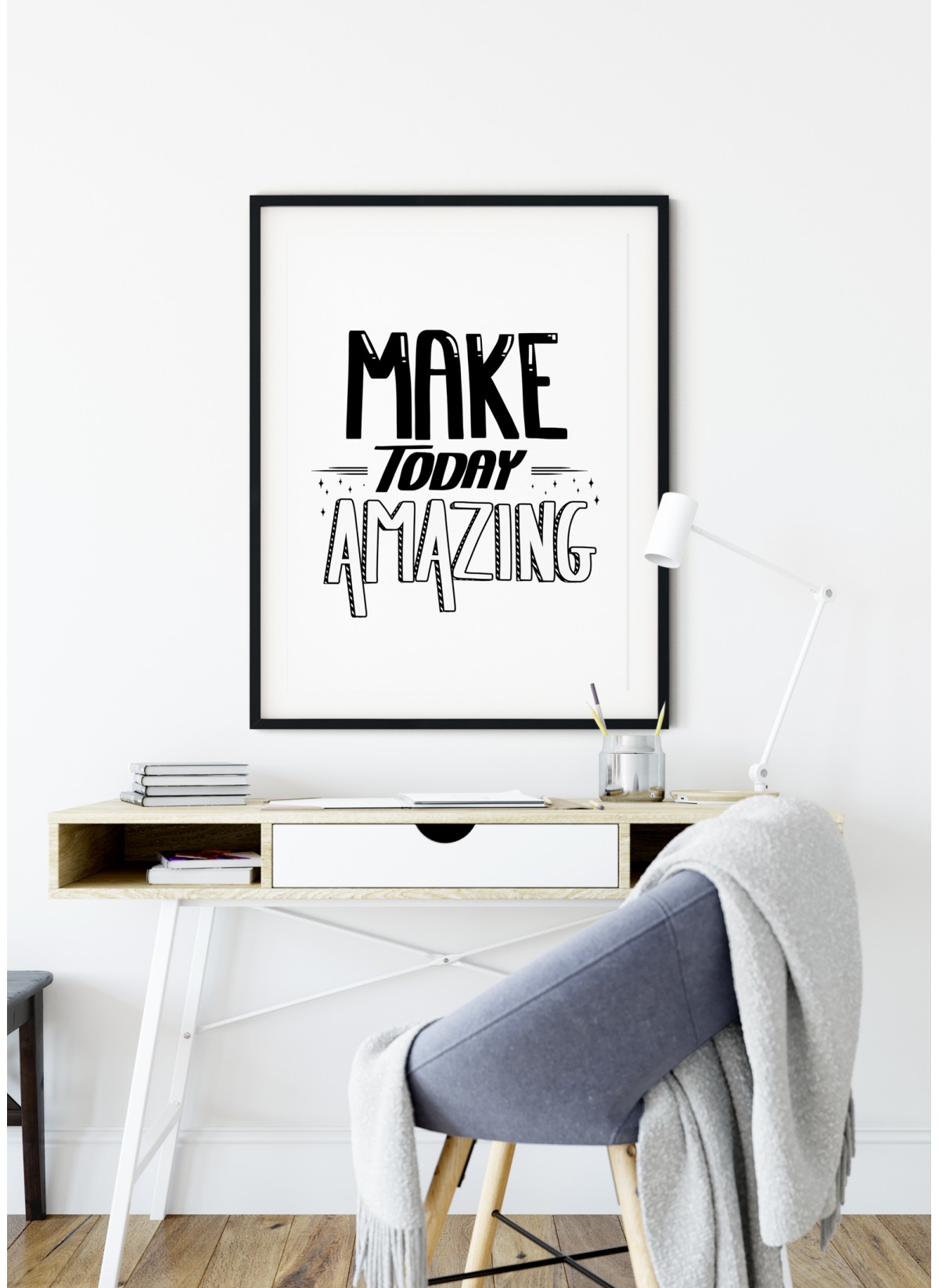 Affiche "Make today amazing"