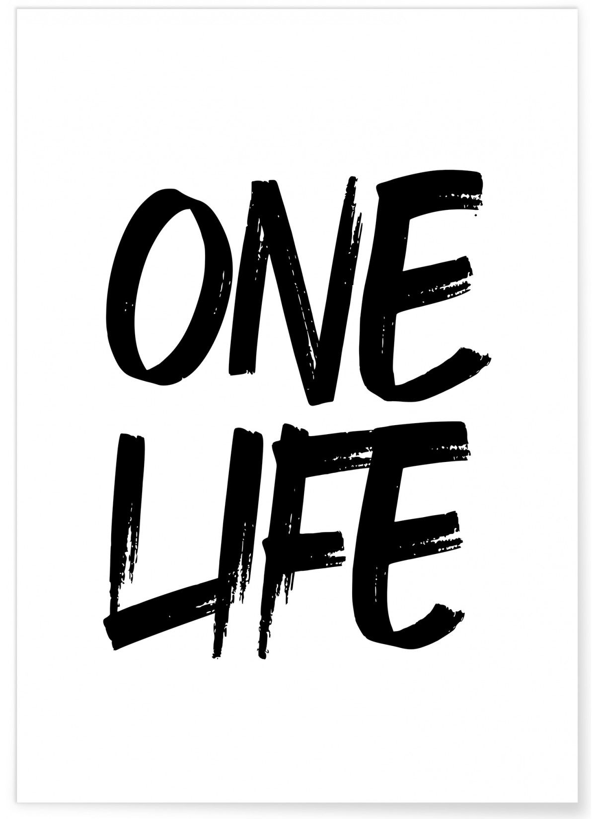 Affiche "One Life"