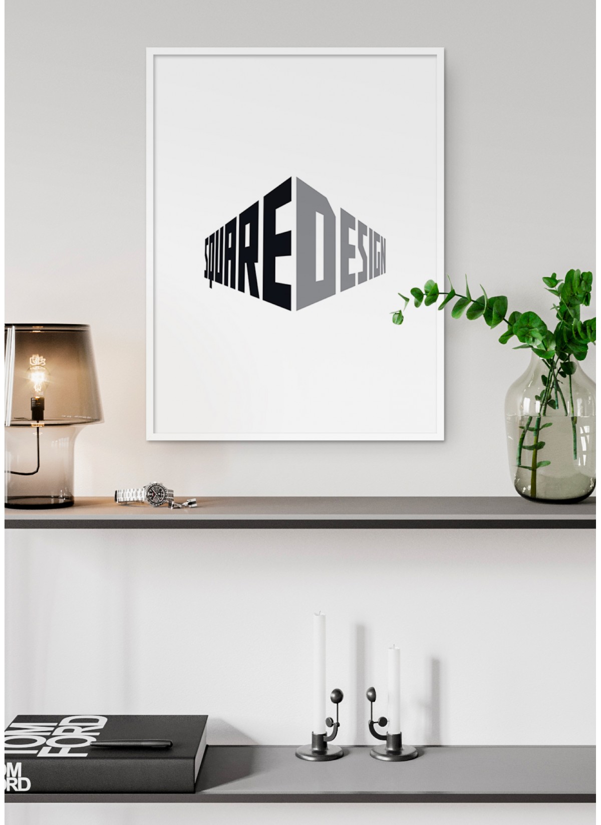 Affiche Square Design