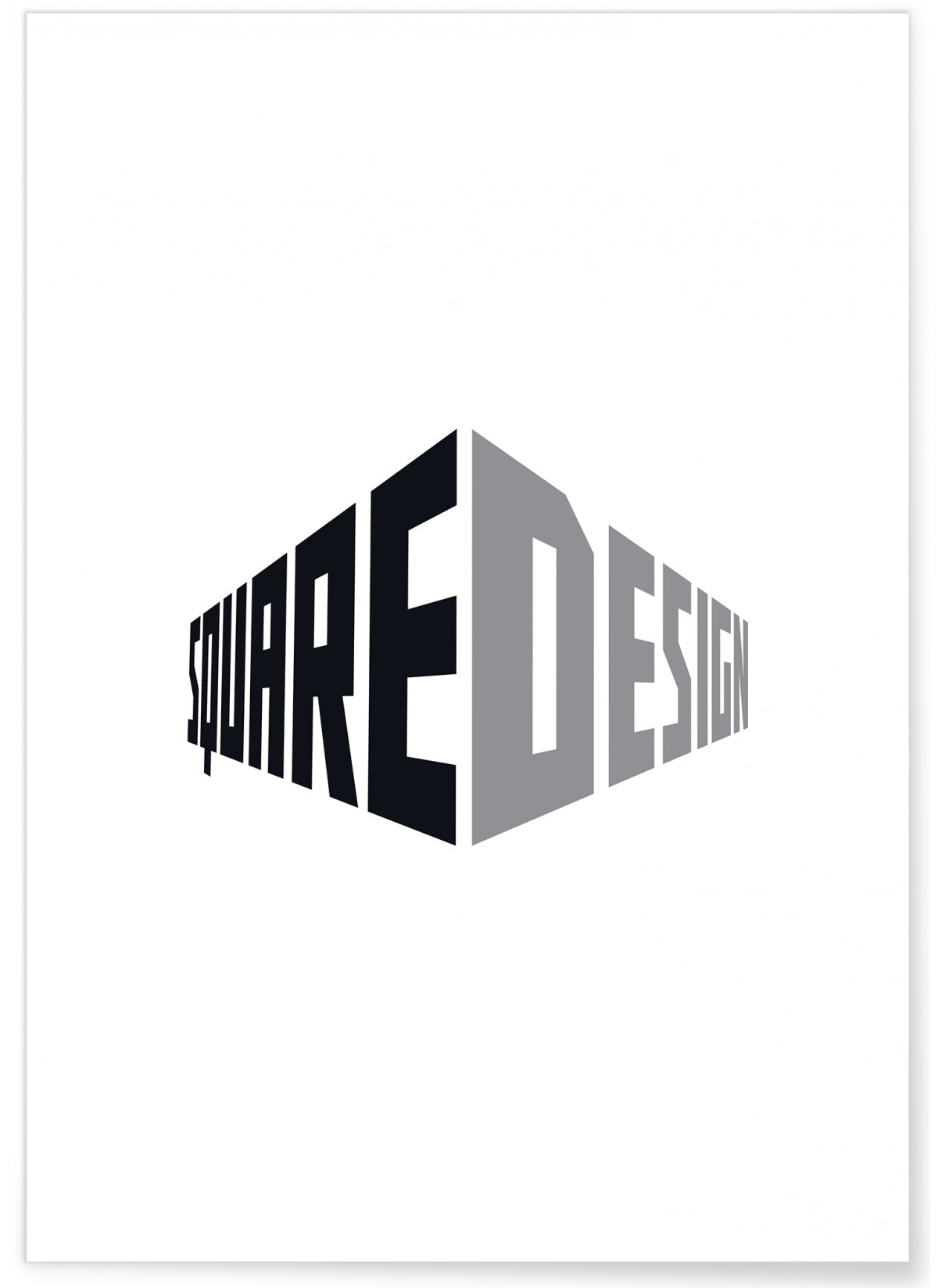 Affiche Square Design