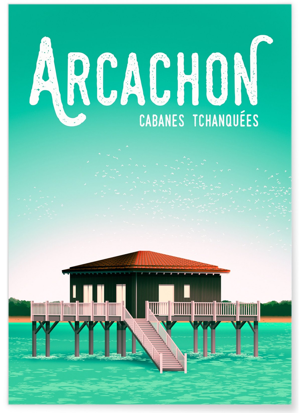 Affiche Arcachon